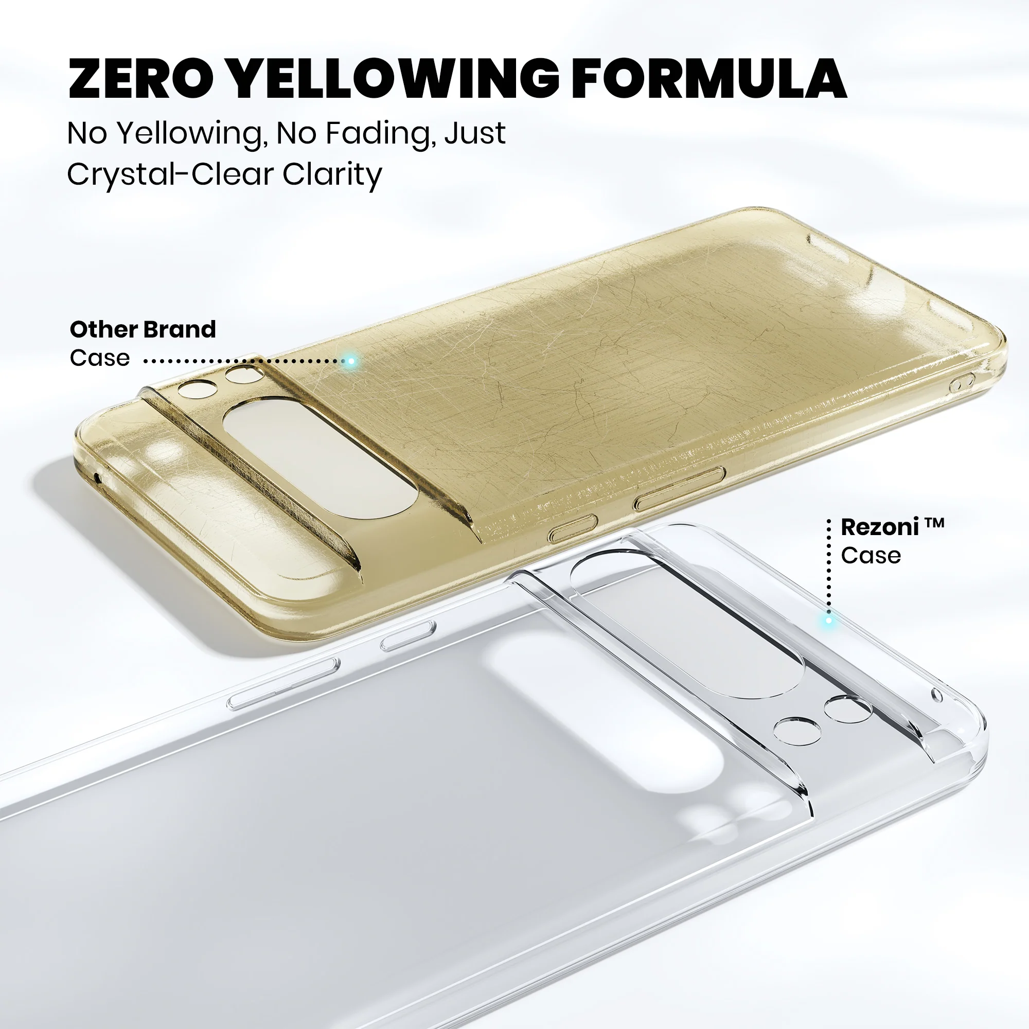 Anti-Yellow Clear Case Google Pixel - Image 108