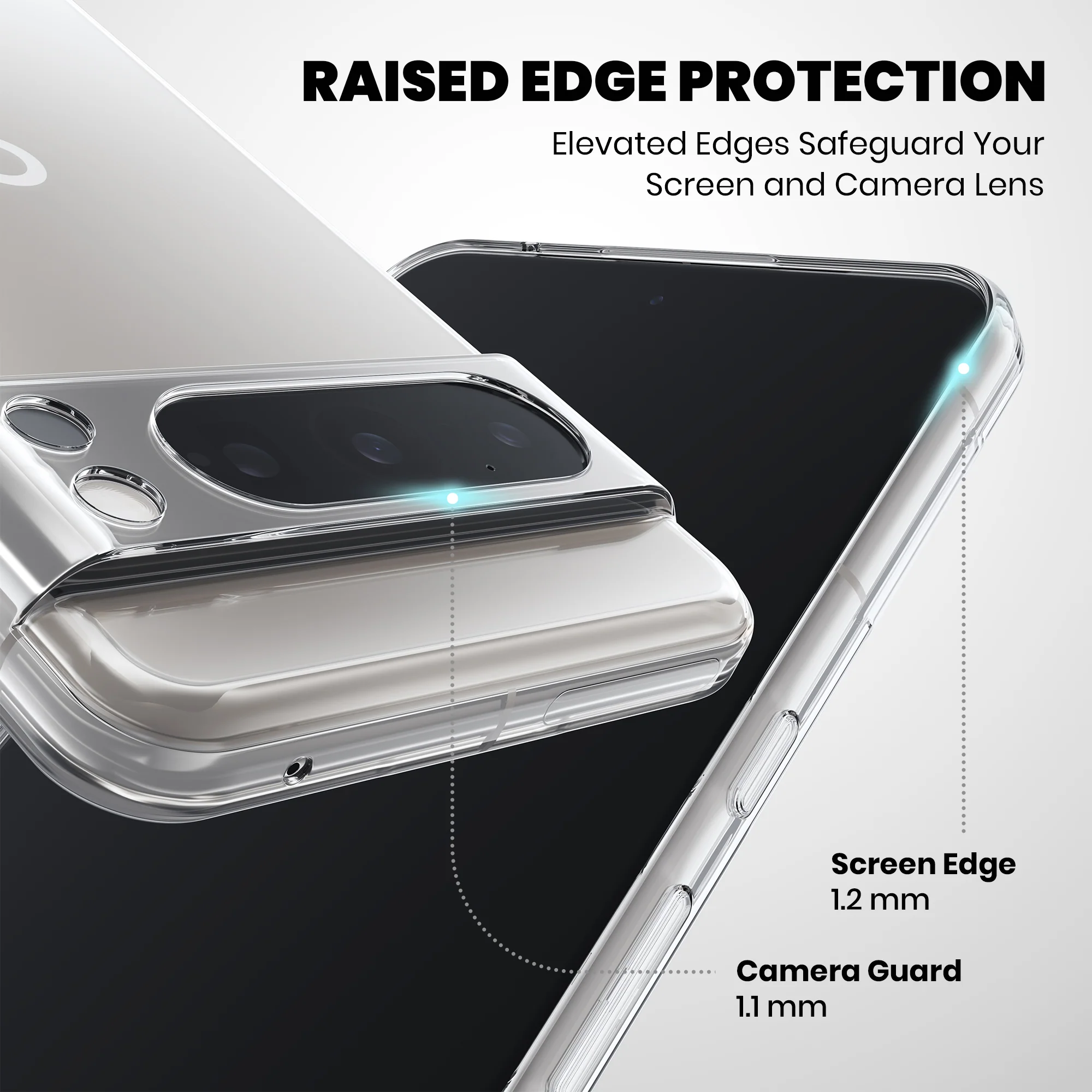 Anti-Yellow Clear Case Google Pixel - Image 110