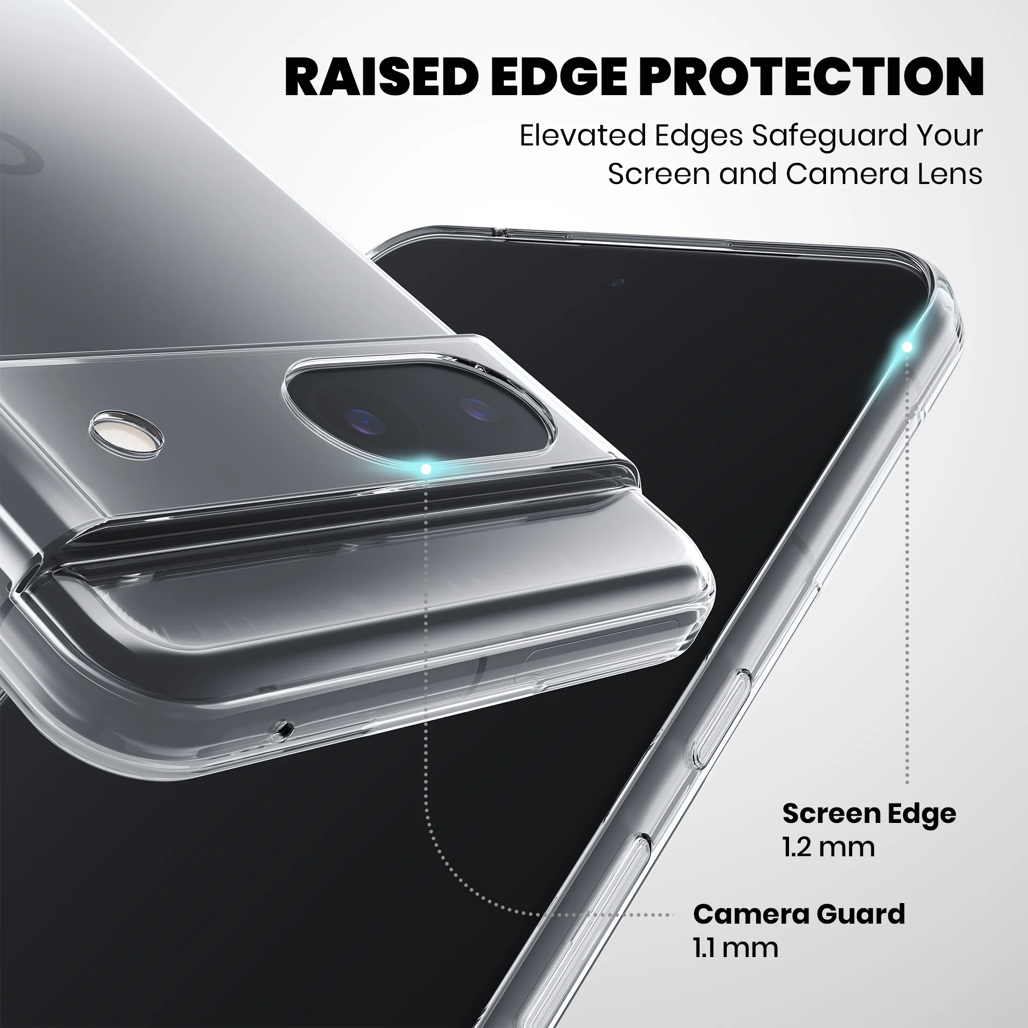 Anti-Yellow Clear Case Google Pixel - Image 118