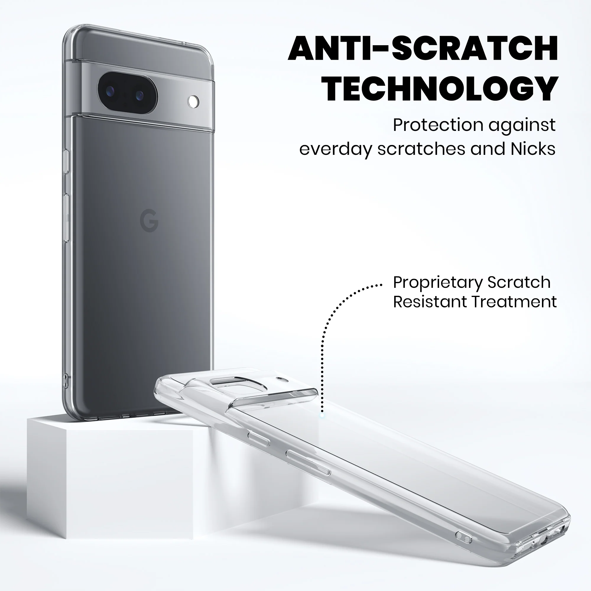 Anti-Yellow Clear Case Google Pixel - Image 127