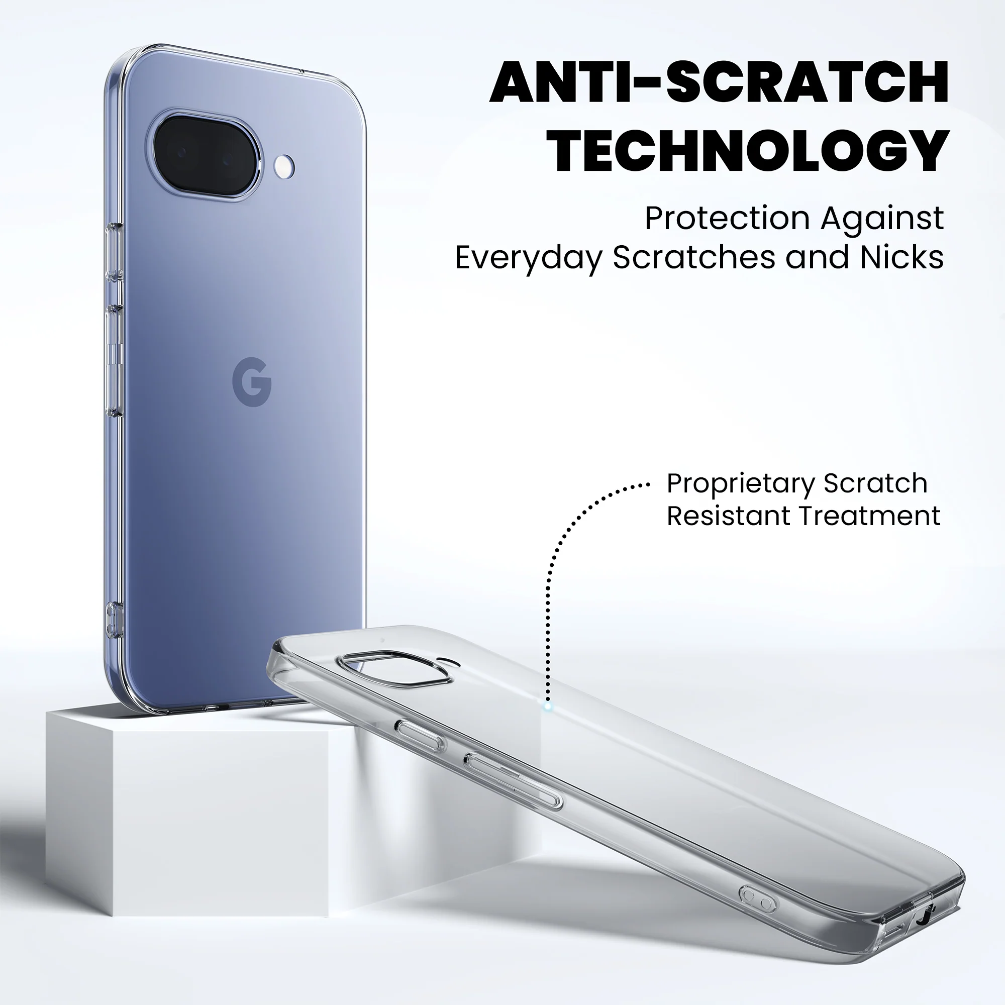 Anti-Yellow Clear Case Google Pixel - Image 135