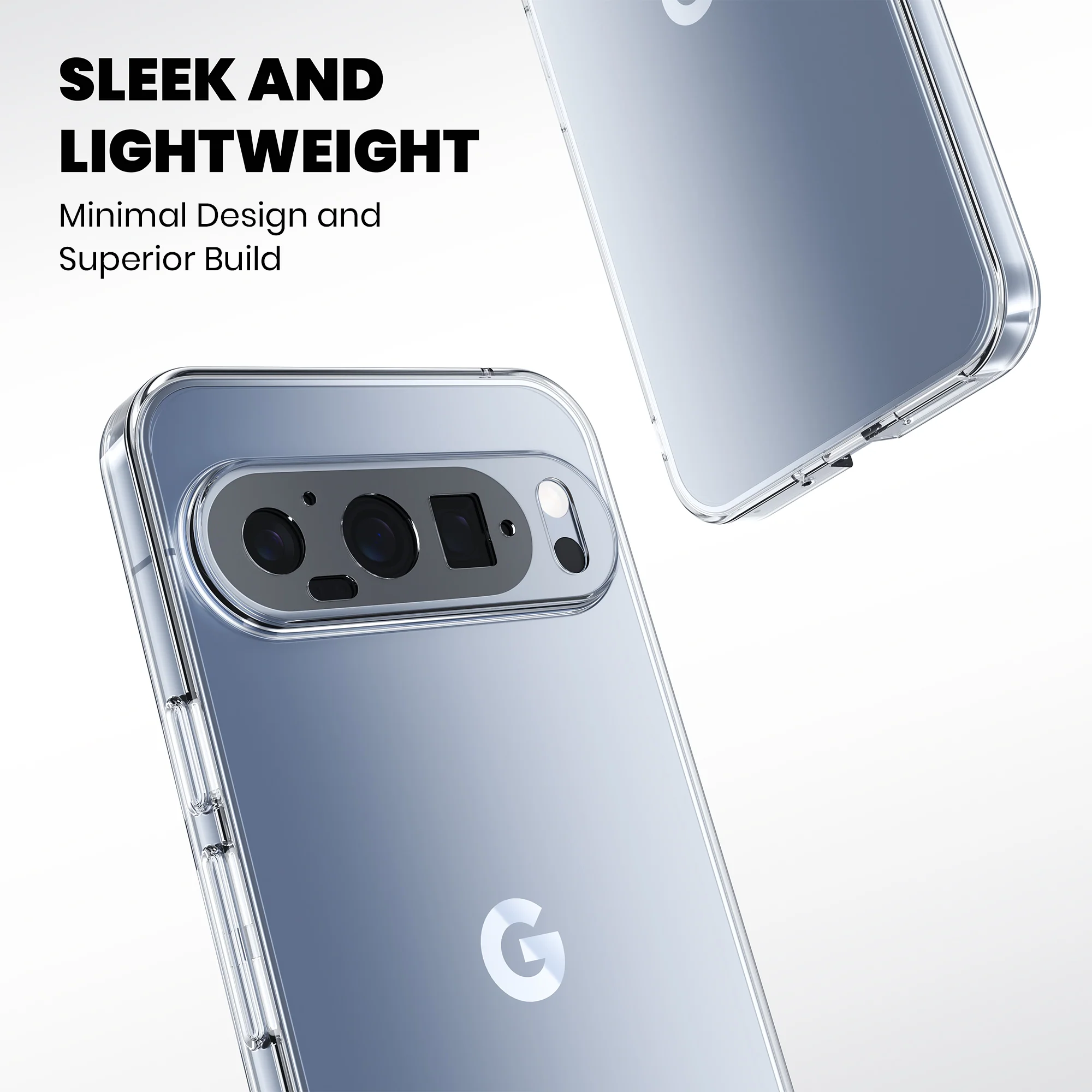 Anti-Yellow Clear Case Google Pixel - Image 2
