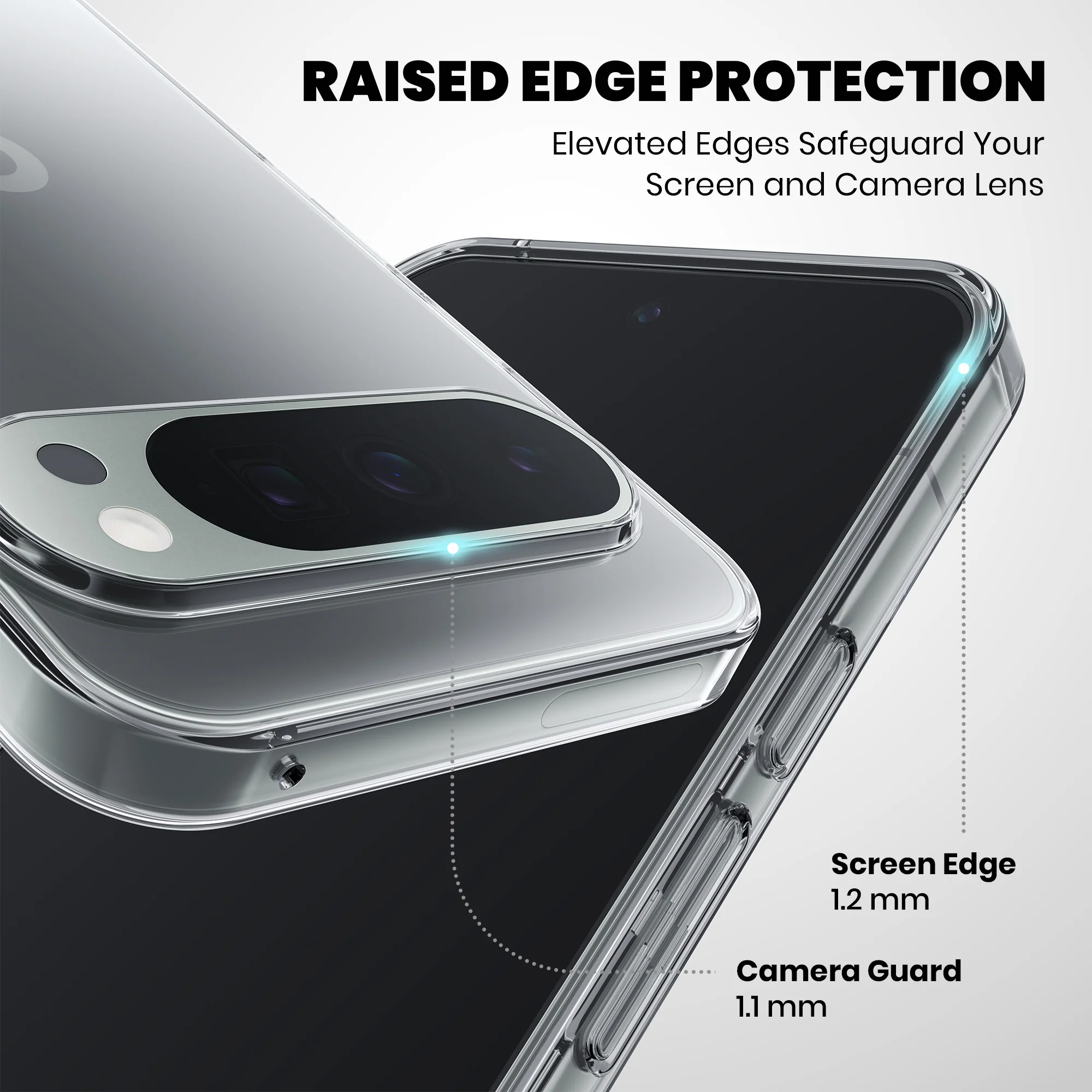 Anti-Yellow Clear Case Google Pixel - Image 30