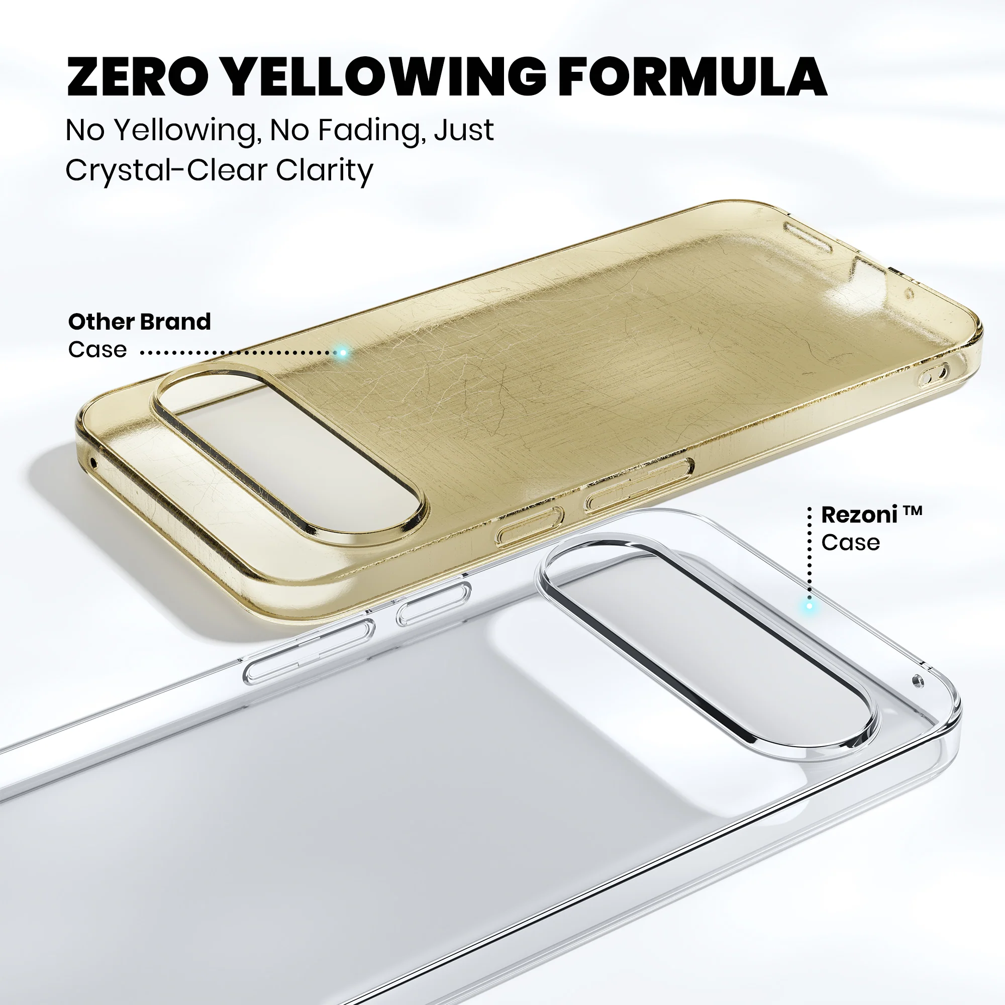 Anti-Yellow Clear Case Google Pixel - Image 44