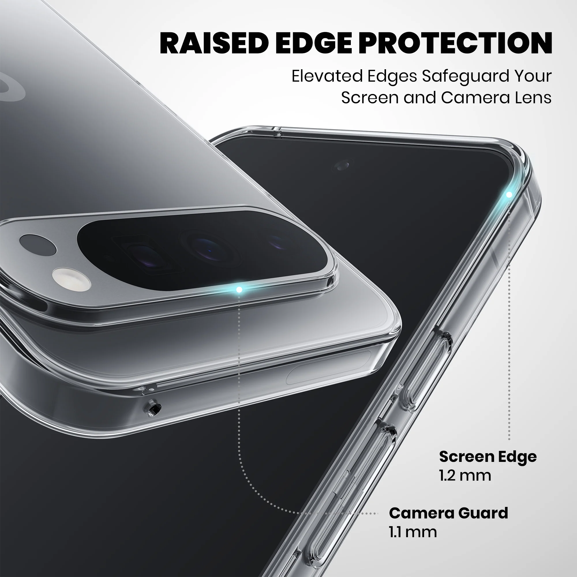 Anti-Yellow Clear Case Google Pixel - Image 46