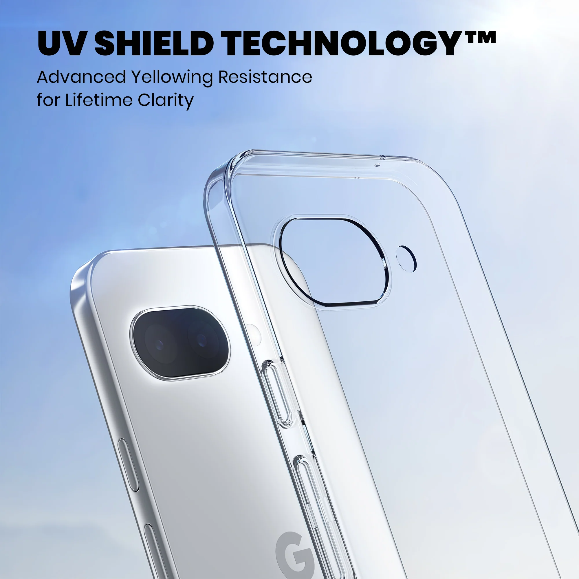 Anti-Yellow Clear Case Google Pixel - Image 51