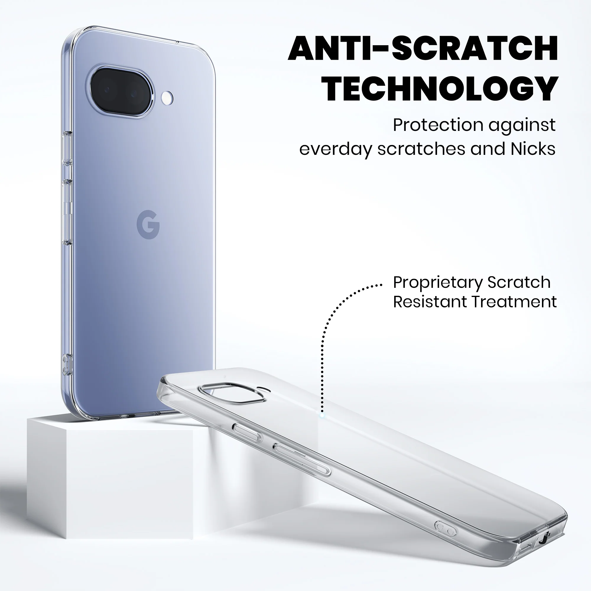 Anti-Yellow Clear Case Google Pixel - Image 55