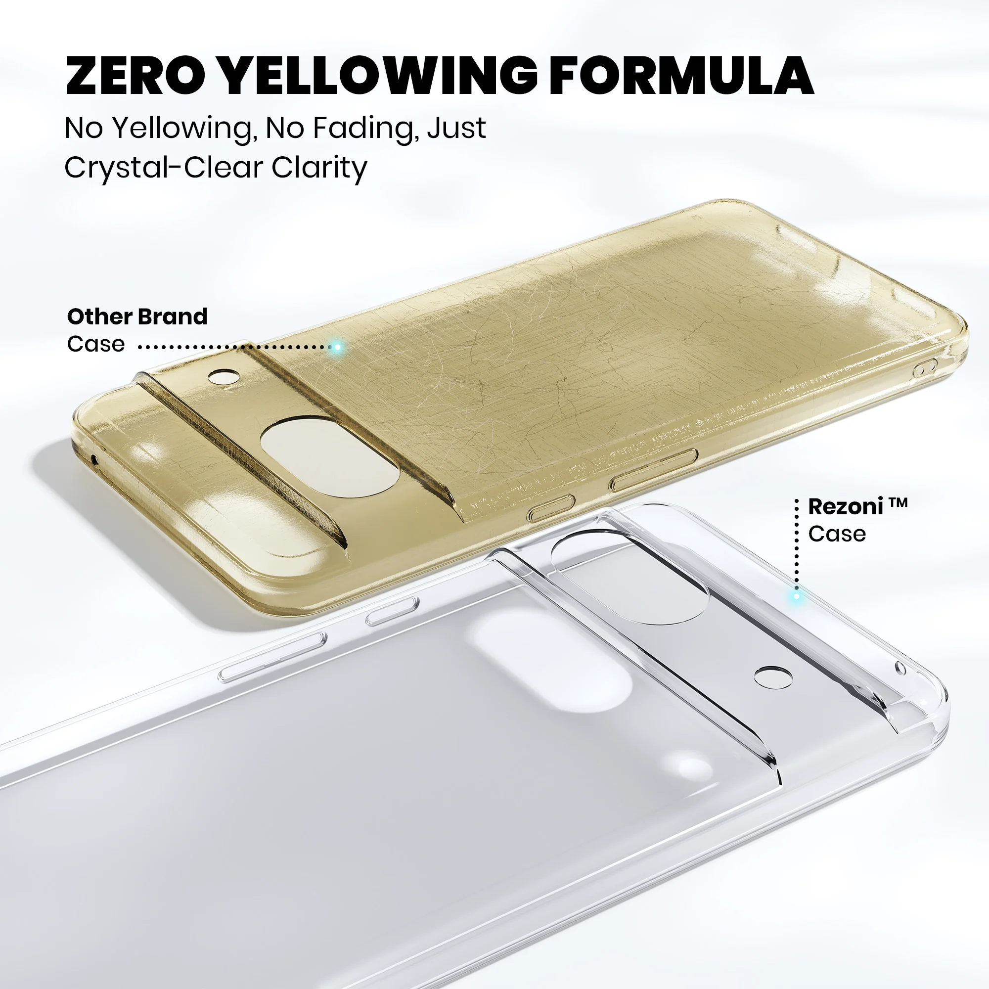 Anti-Yellow Clear Case Google Pixel - Image 68
