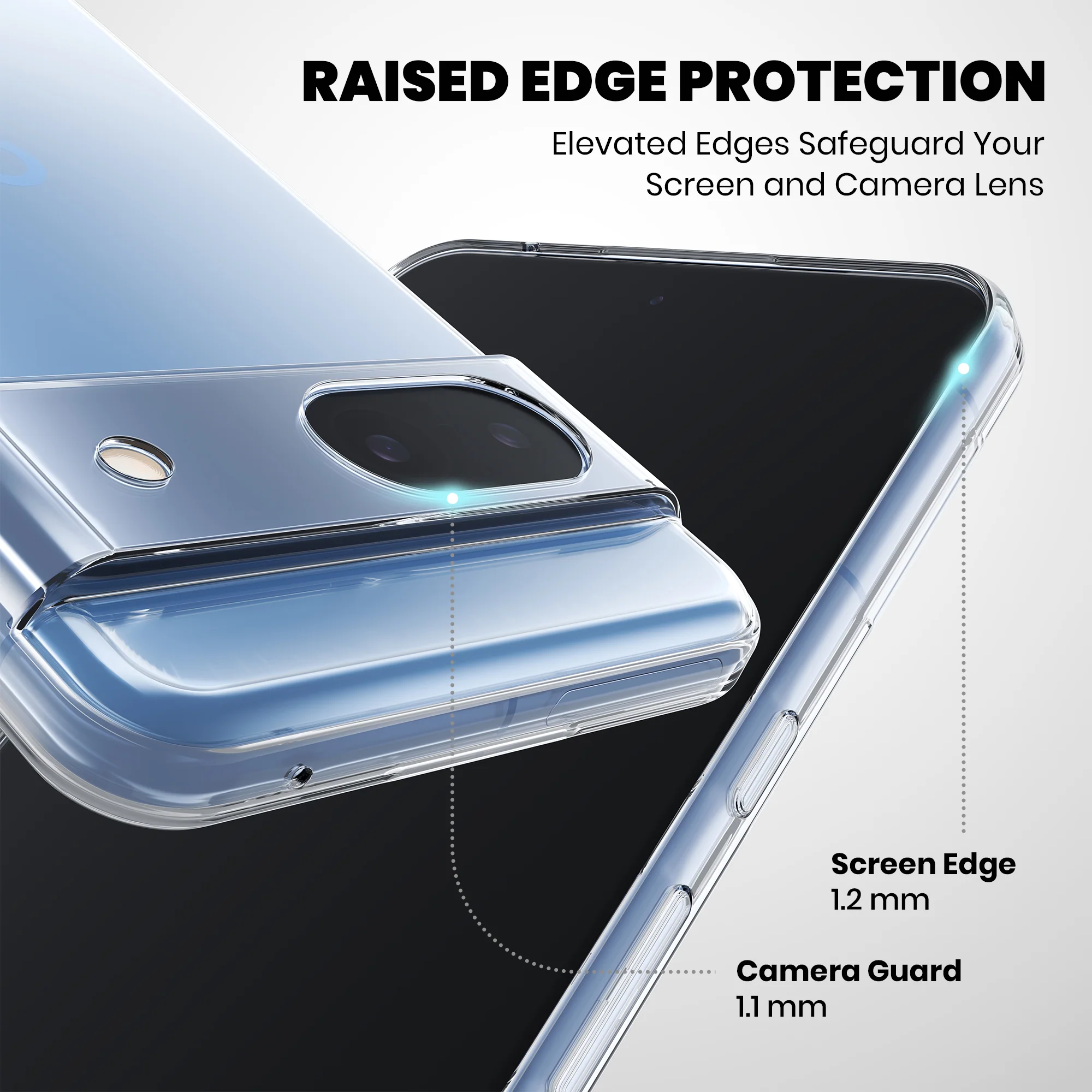 Anti-Yellow Clear Case Google Pixel - Image 78