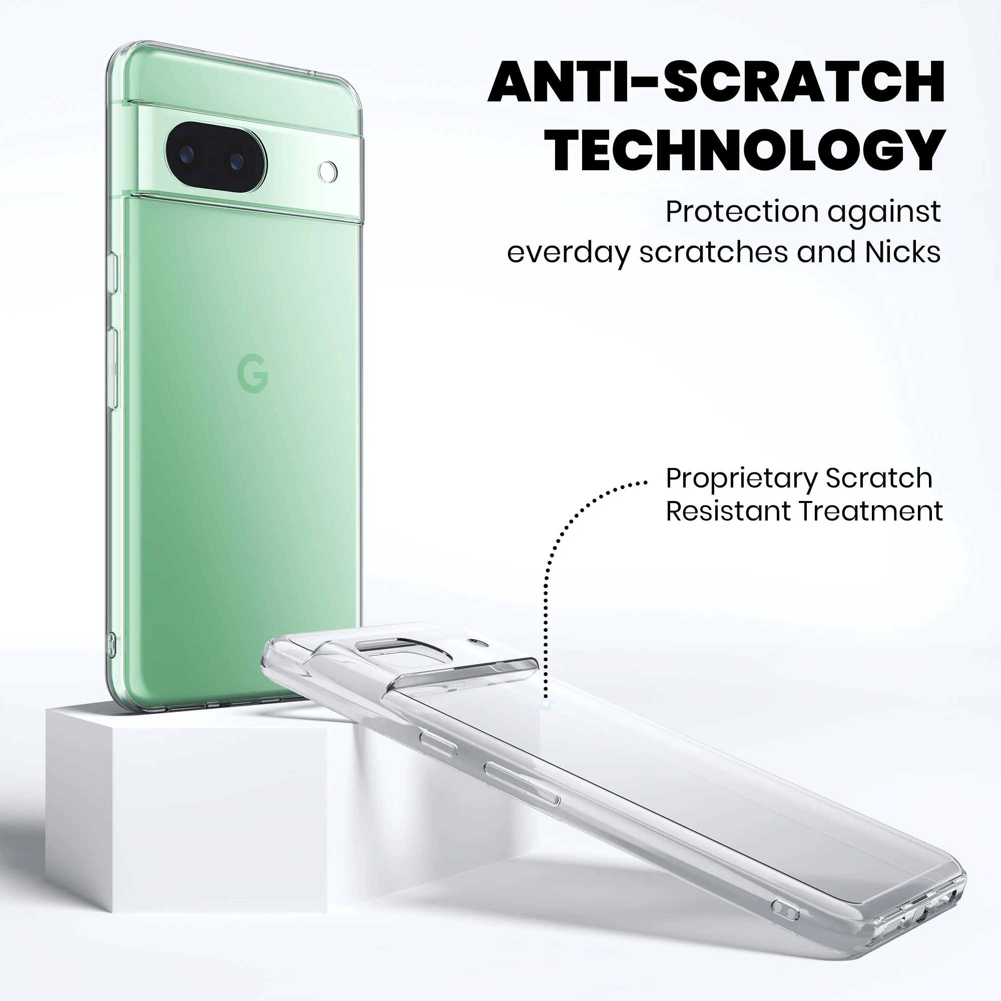 Anti-Yellow Clear Case Google Pixel - Image 79