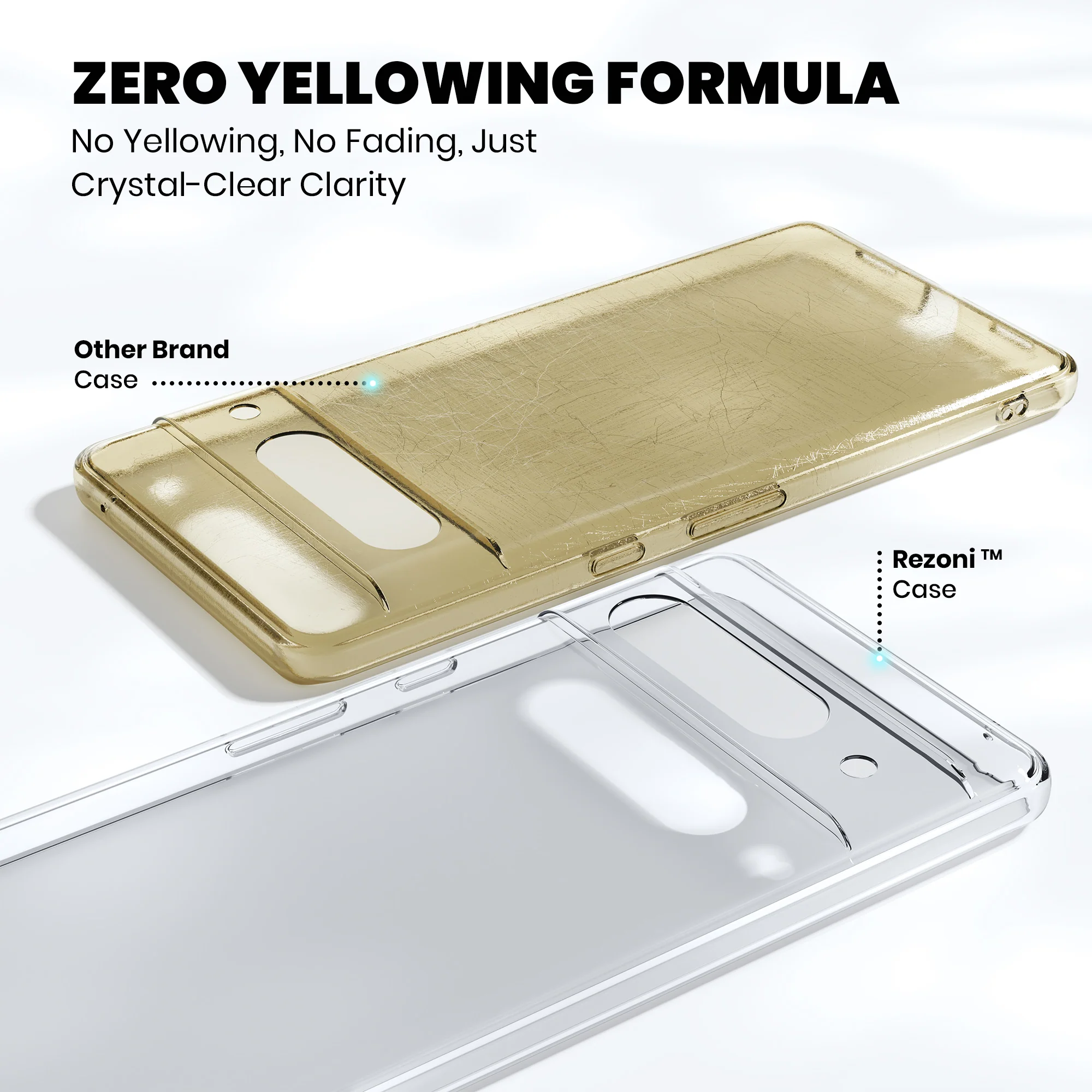 Anti-Yellow Clear Case Google Pixel - Image 84