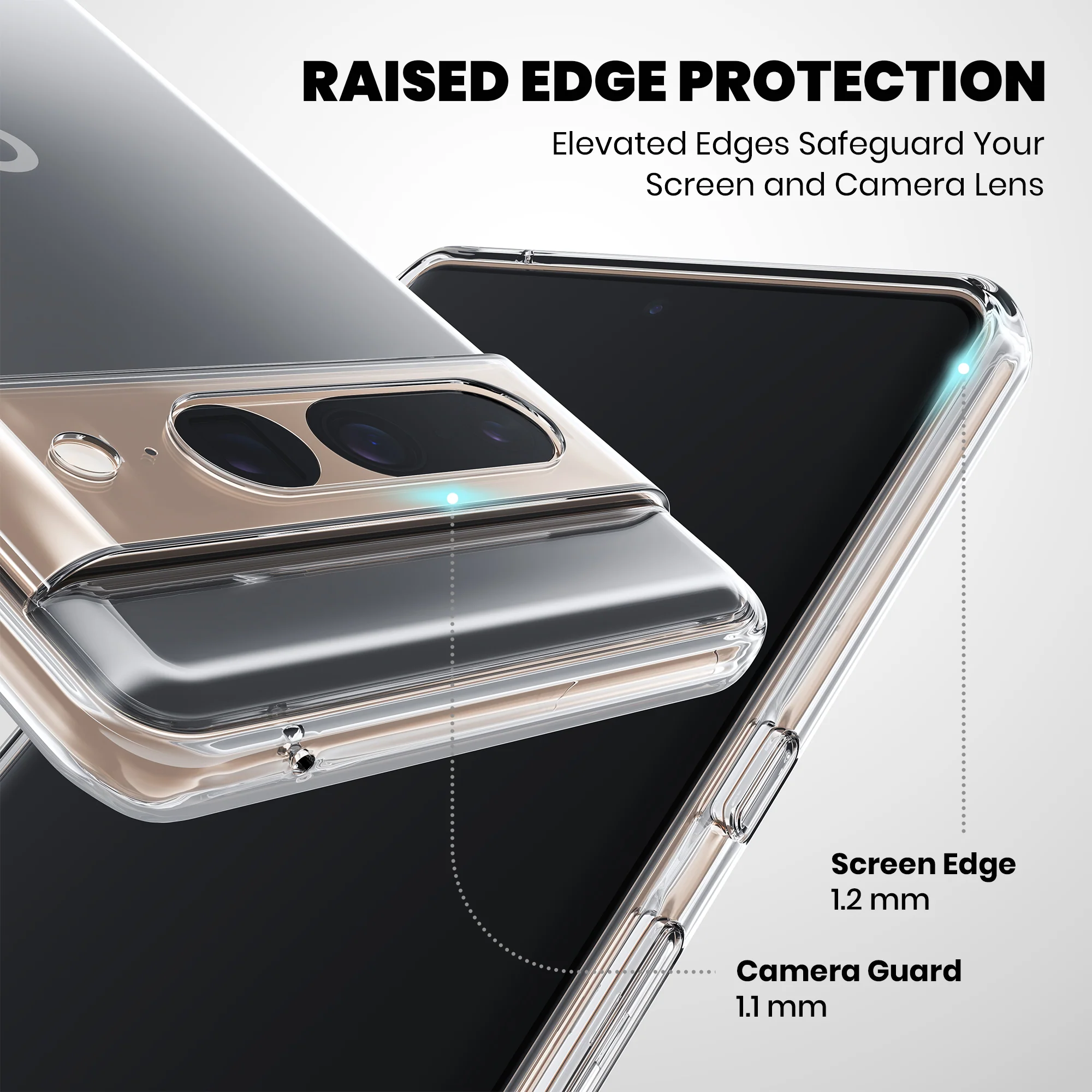 Anti-Yellow Clear Case Google Pixel - Image 86