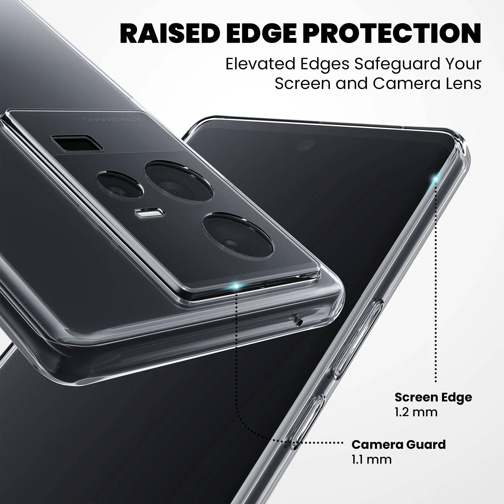Anti-Yellow Clear Case - iQOO 11 - Image 6