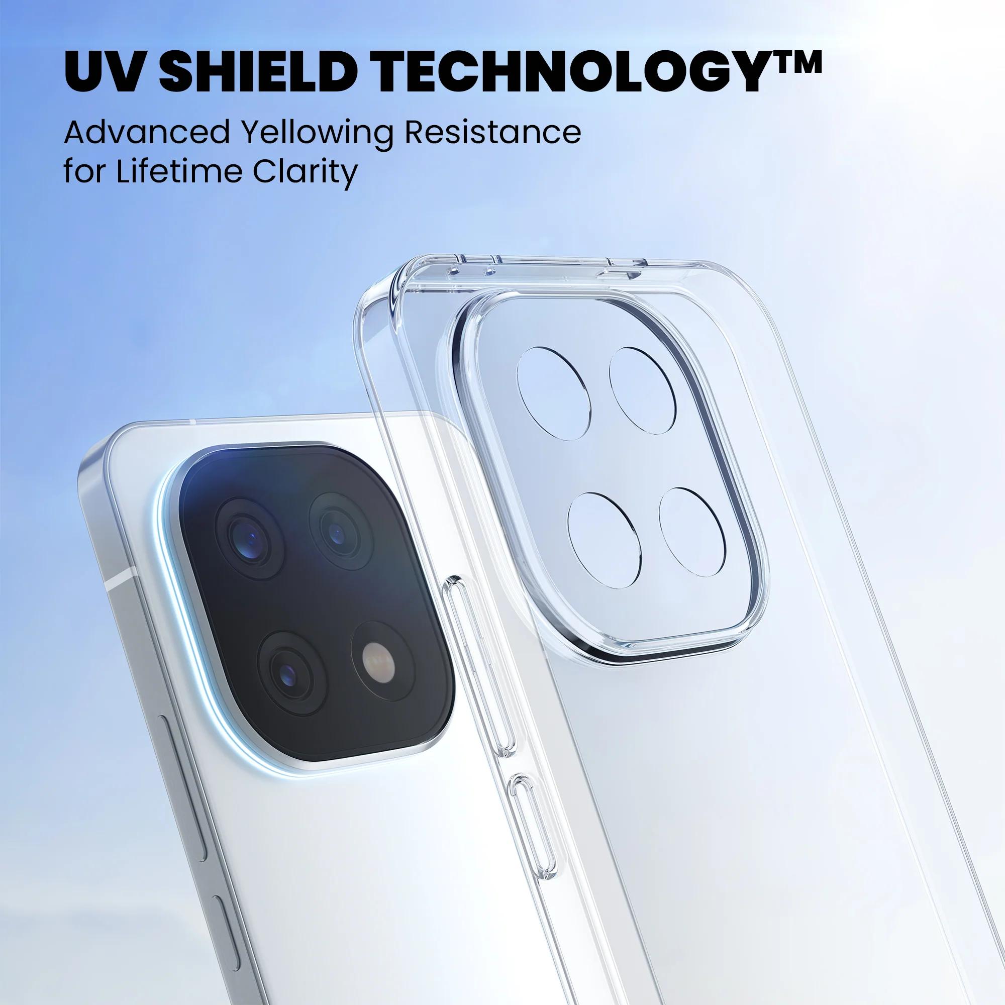 Anti-Yellow Clear Case - iQOO 12 5G - Image 3