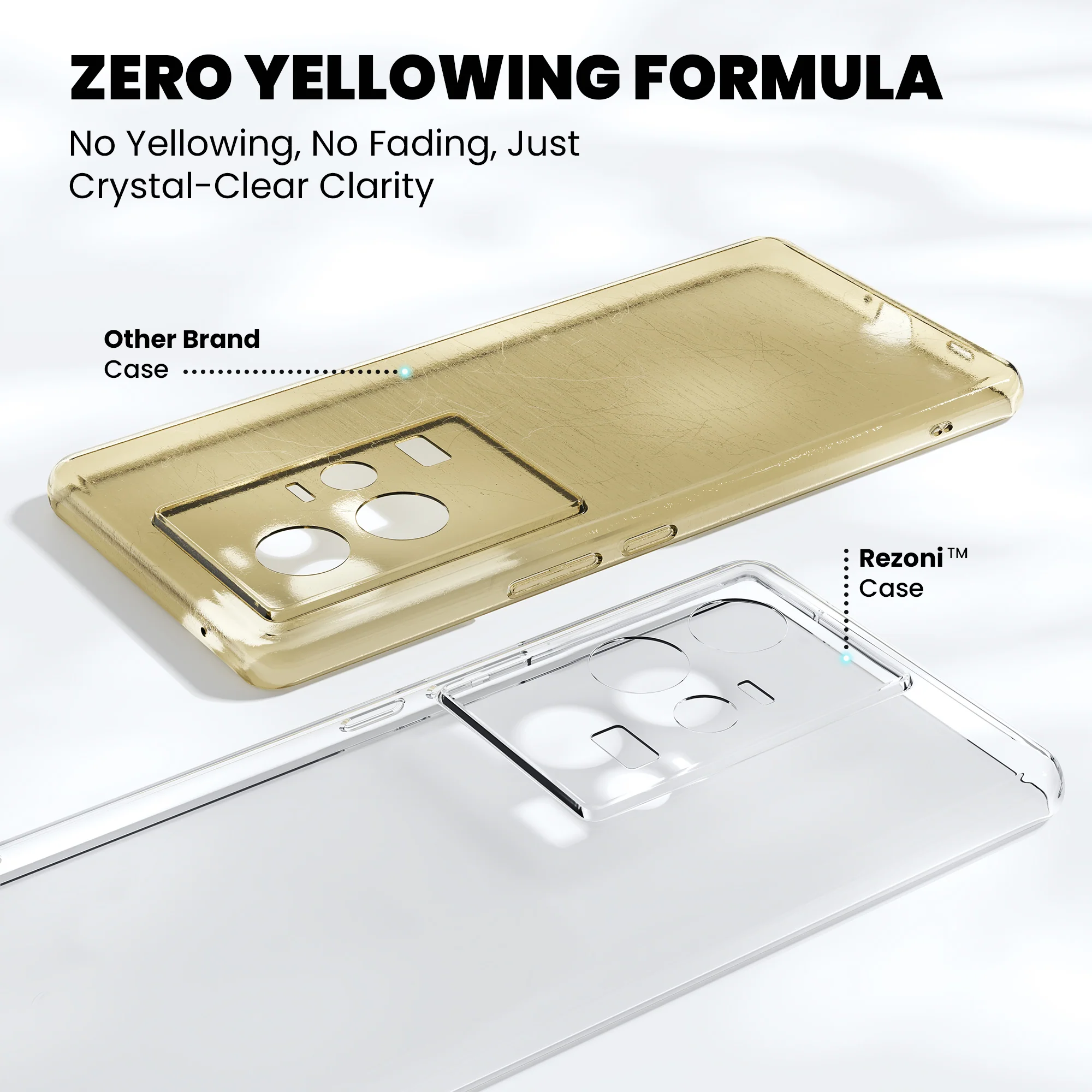 Anti-Yellow Clear Case - iQOO 3 - Image 4