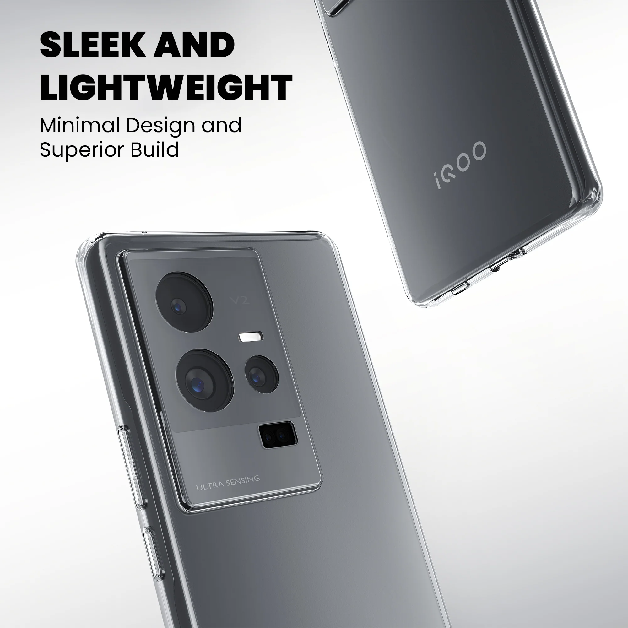 Anti-Yellow Clear Case - iQOO 7 - Image 2