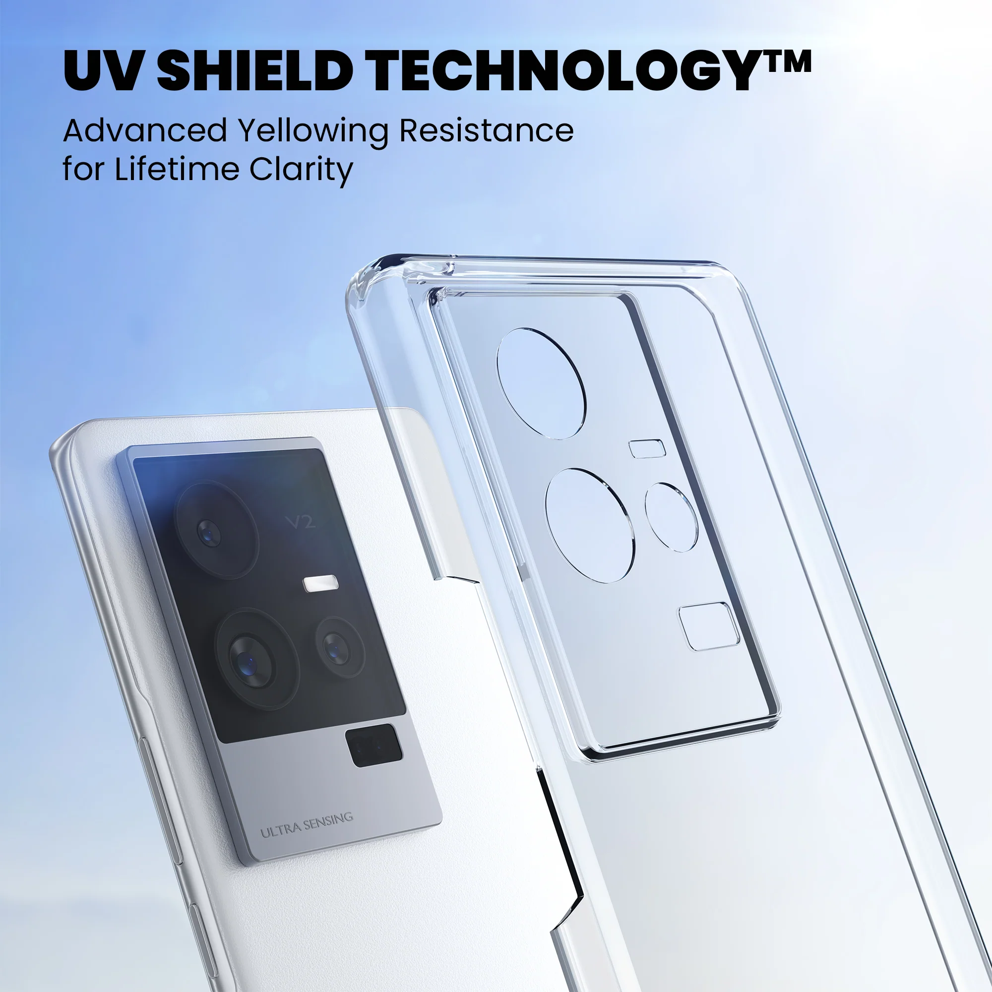 Anti-Yellow Clear Case - iQOO Z3 - Image 3