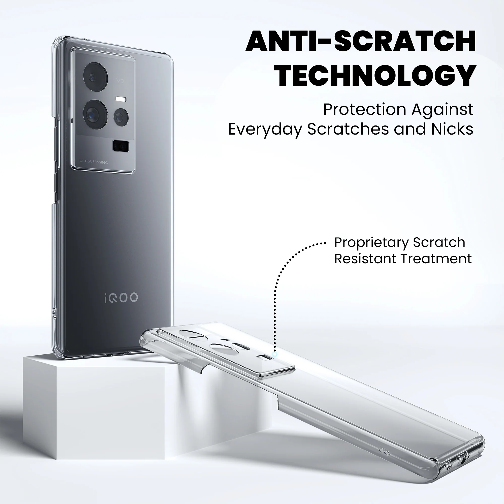 Anti-Yellow Clear Case - iQOO Z3 - Image 7