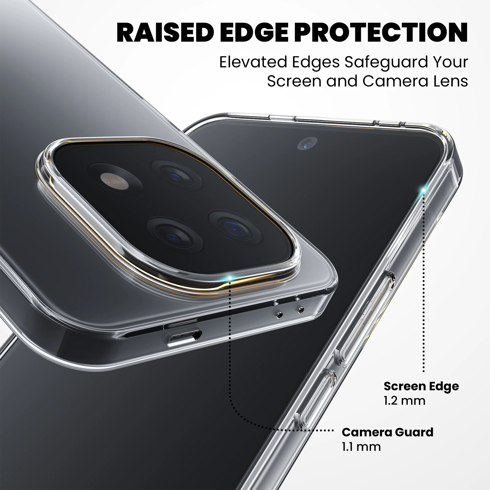 Anti-Yellow Clear Case - iQOO Z9s 5G - Image 6
