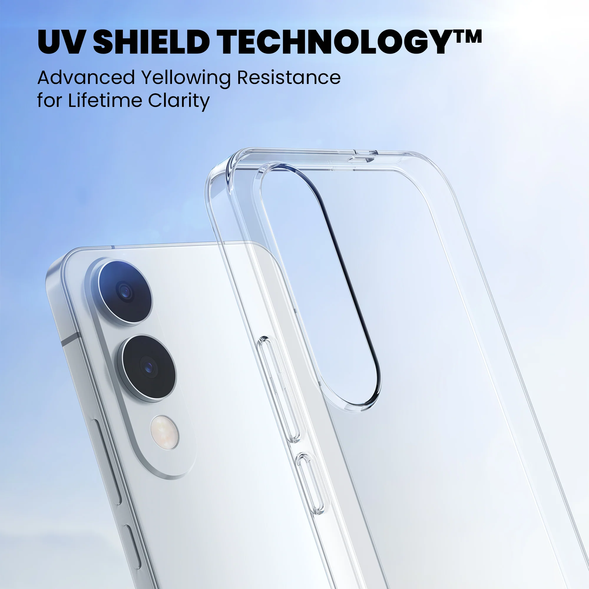 Anti-Yellow Clear Case - iQOO Z9x 5G - Image 3