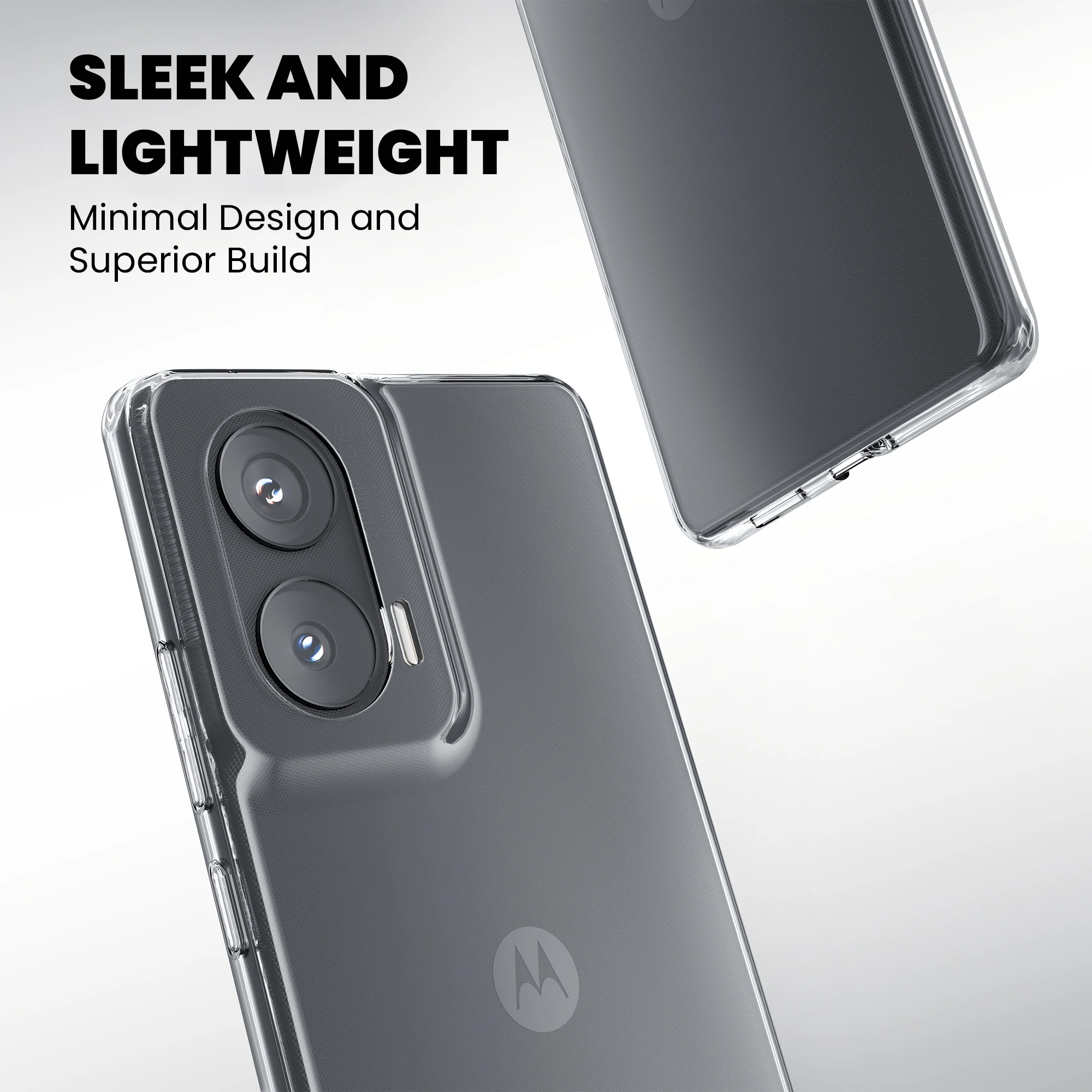 Anti-Yellow Clear Case - Moto E32 - Image 2