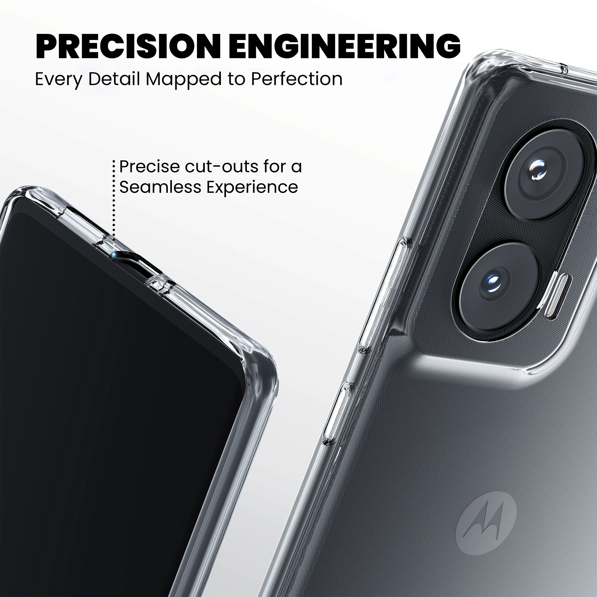 Anti-Yellow Clear Case - Moto E32s - Image 8