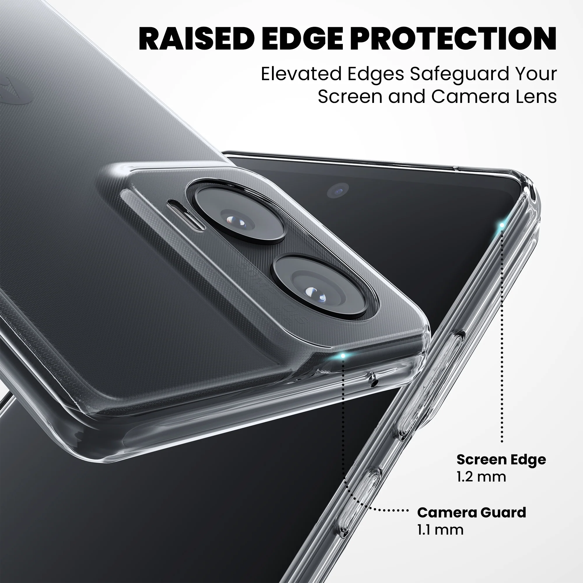 Anti-Yellow Clear Case - Moto E40 - Image 6