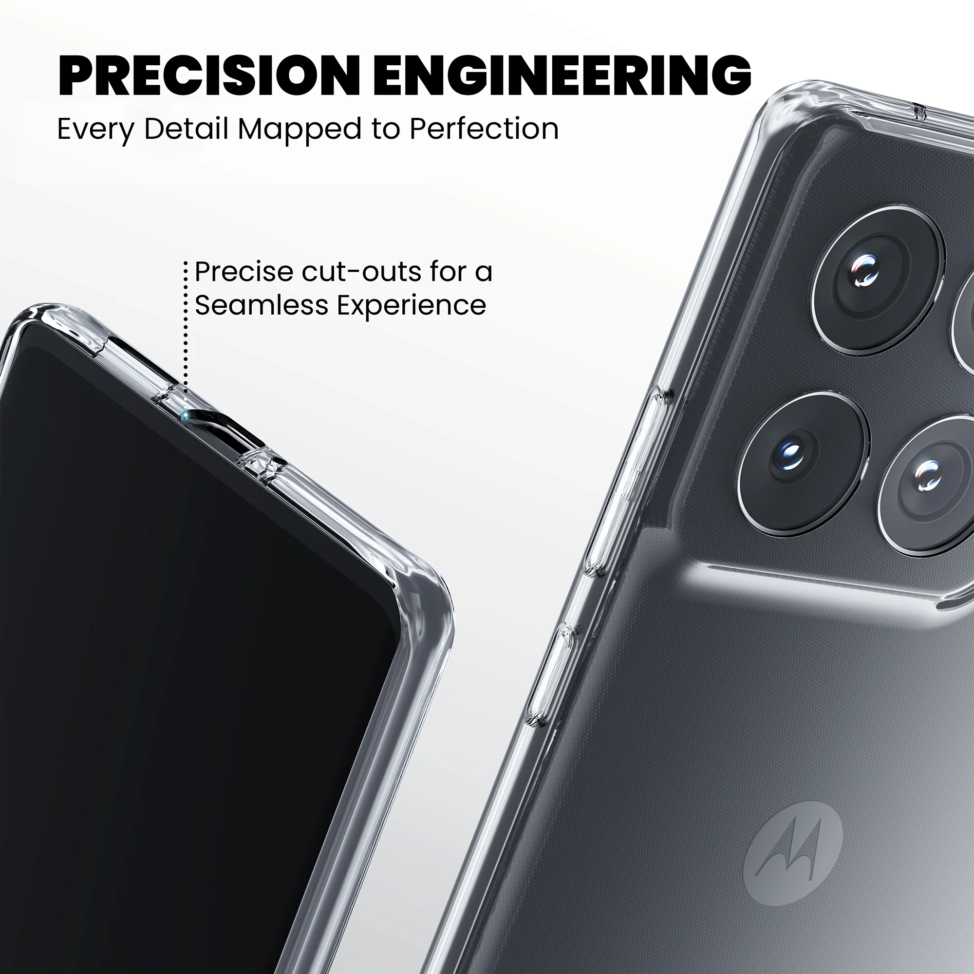 Anti-Yellow Clear Case - Moto G57 Power 5G - Image 8
