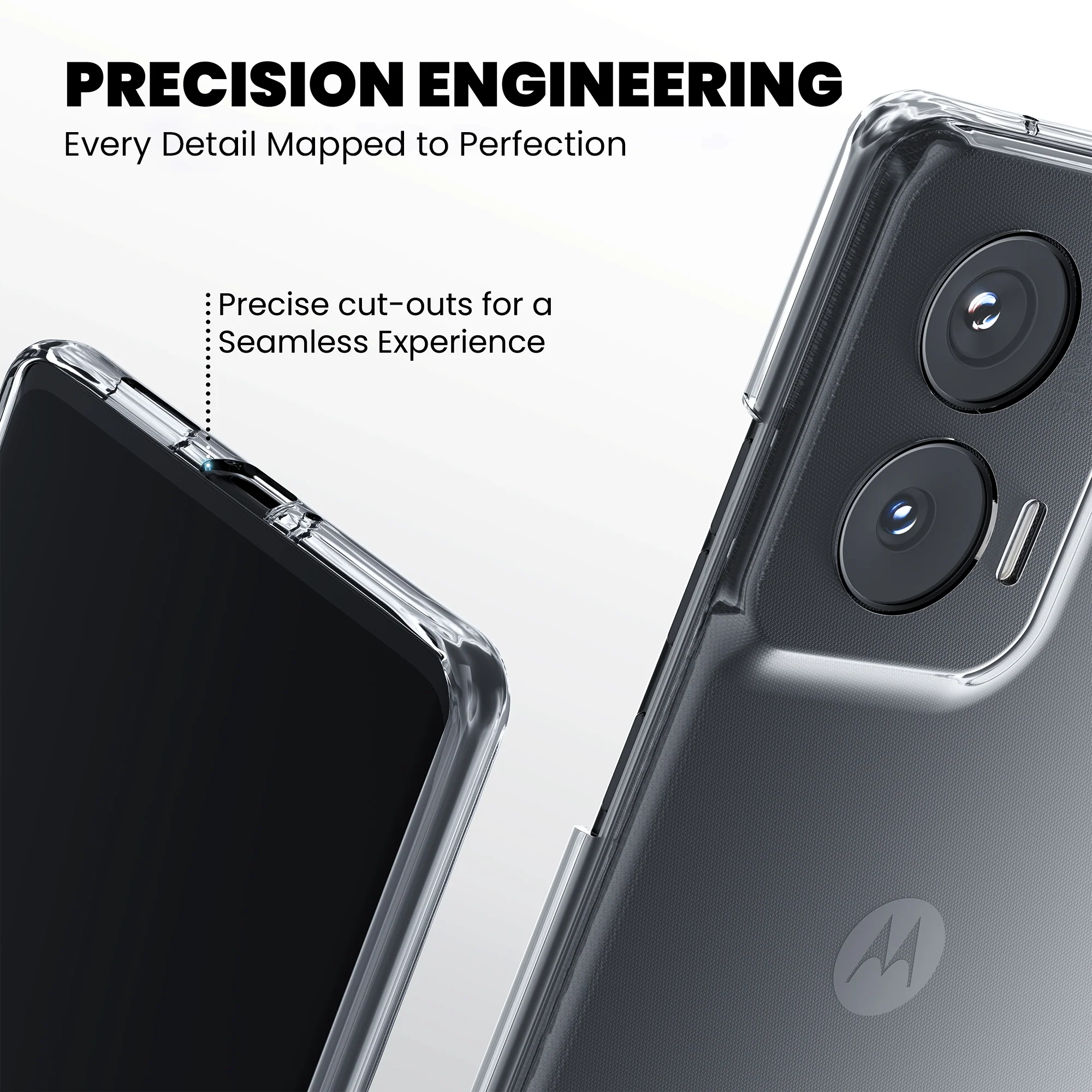 Anti-Yellow Clear Case - Motorola Edge 40 Neo - Image 8