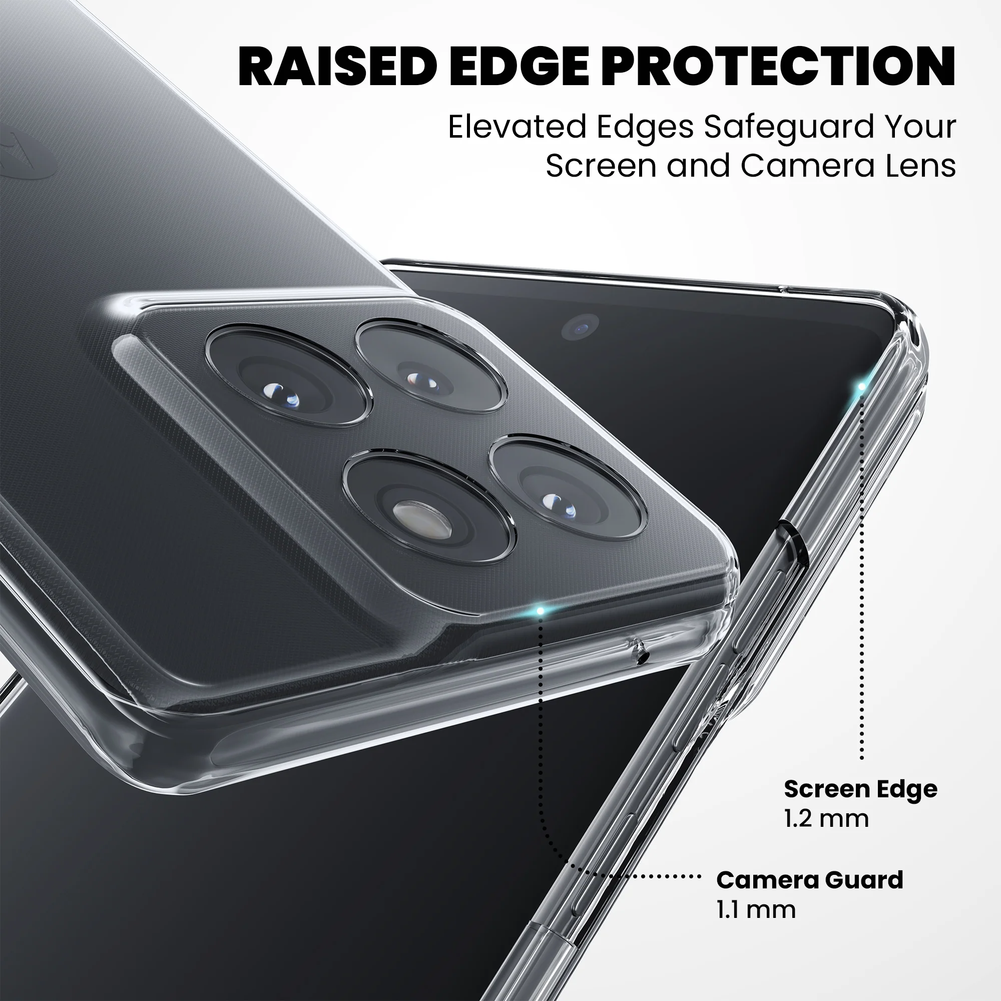 Anti-Yellow Clear Case - Motorola Edge 50 - Image 6