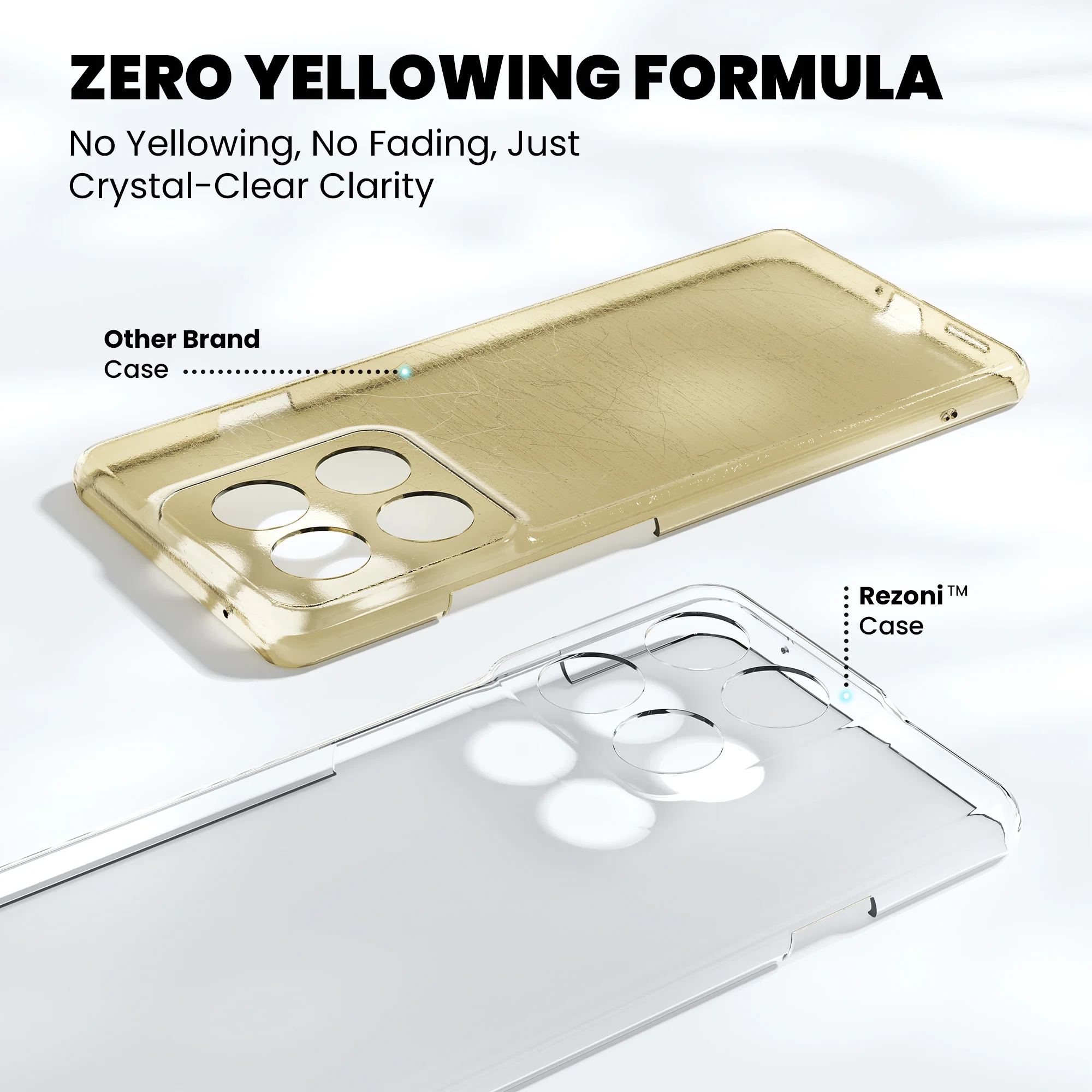 Anti-Yellow Clear Case - Motorola Edge 60 - Image 4