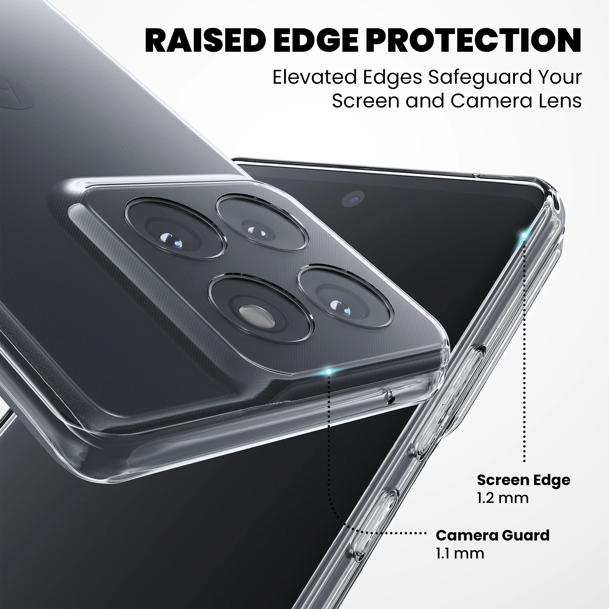 Anti-Yellow Clear Case - Motorola Edge 70 - Image 6