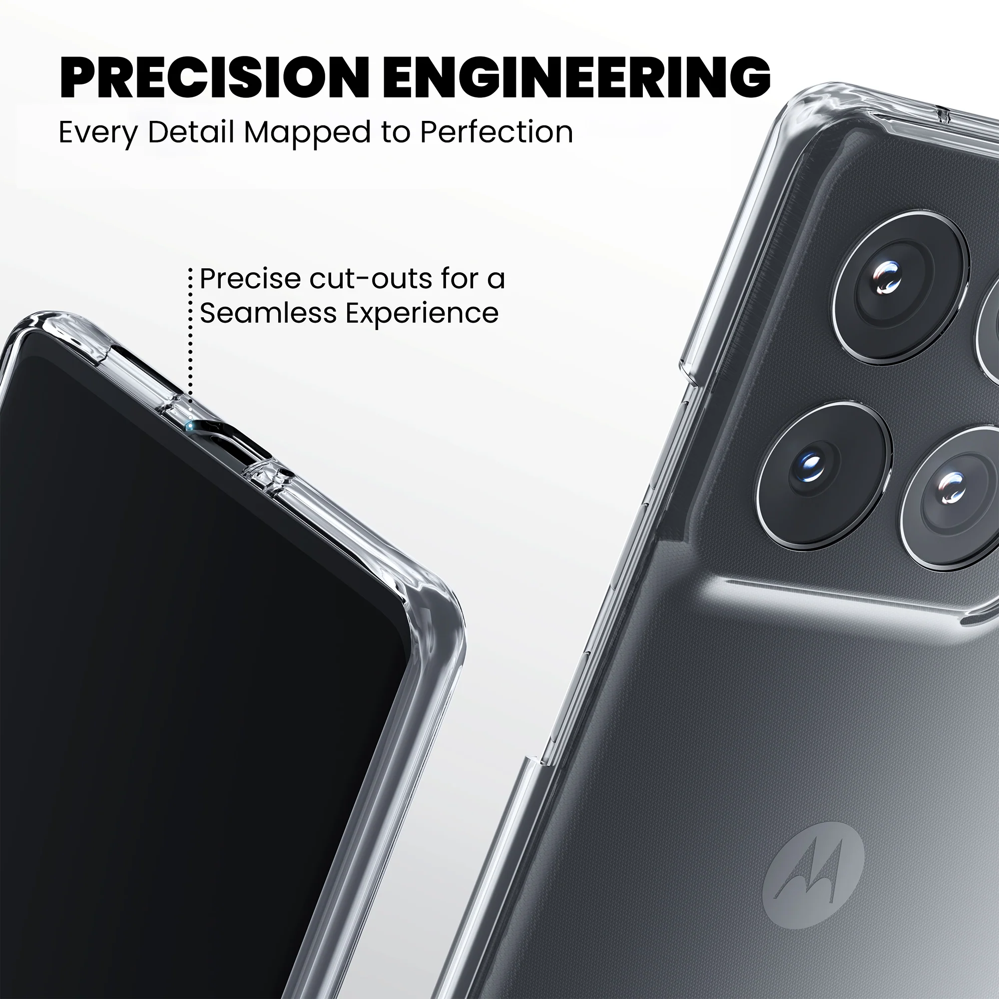 Anti-Yellow Clear Case - Motorola Edge 70 Fusion - Image 8