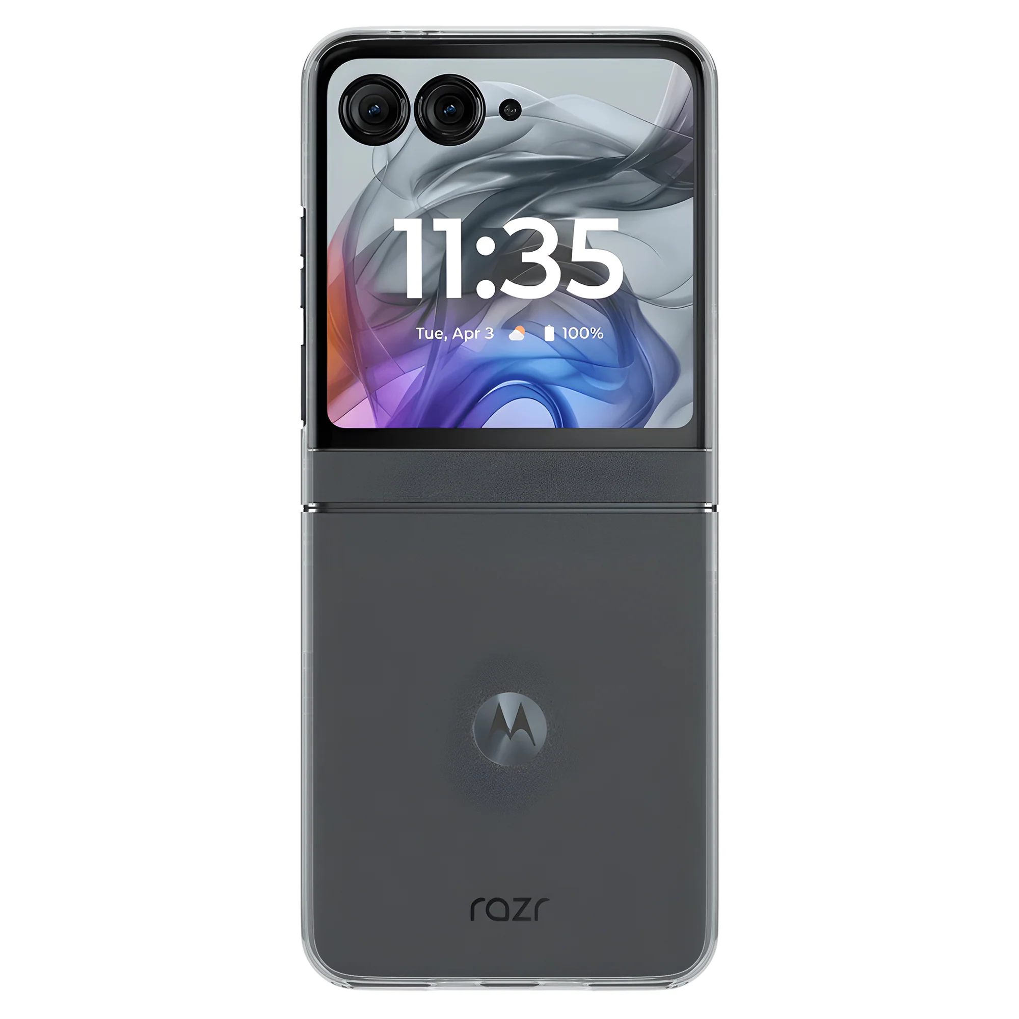 Anti-Yellow Clear Case - Motorola Razr 50