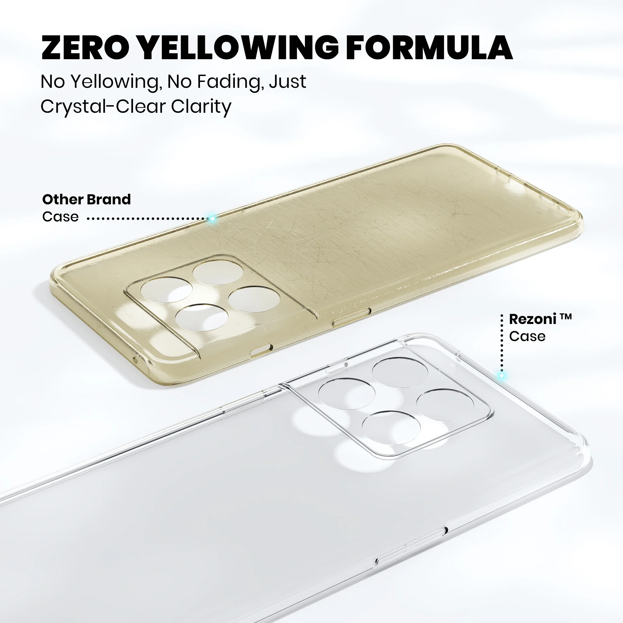 Anti-Yellow Clear Case - OnePlus 10 Pro - Image 4