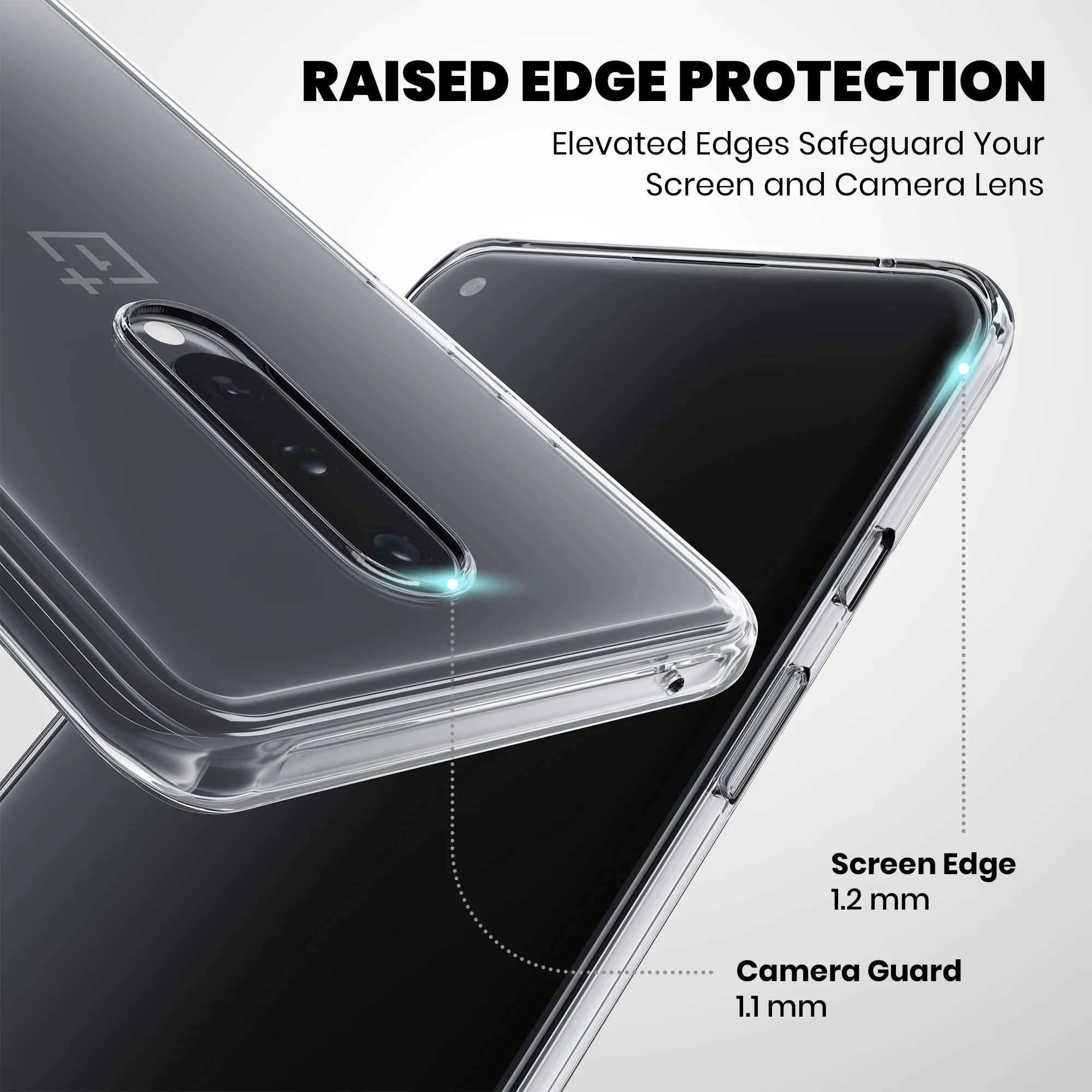 Anti-Yellow Clear Case - OnePlus 6 - Image 6