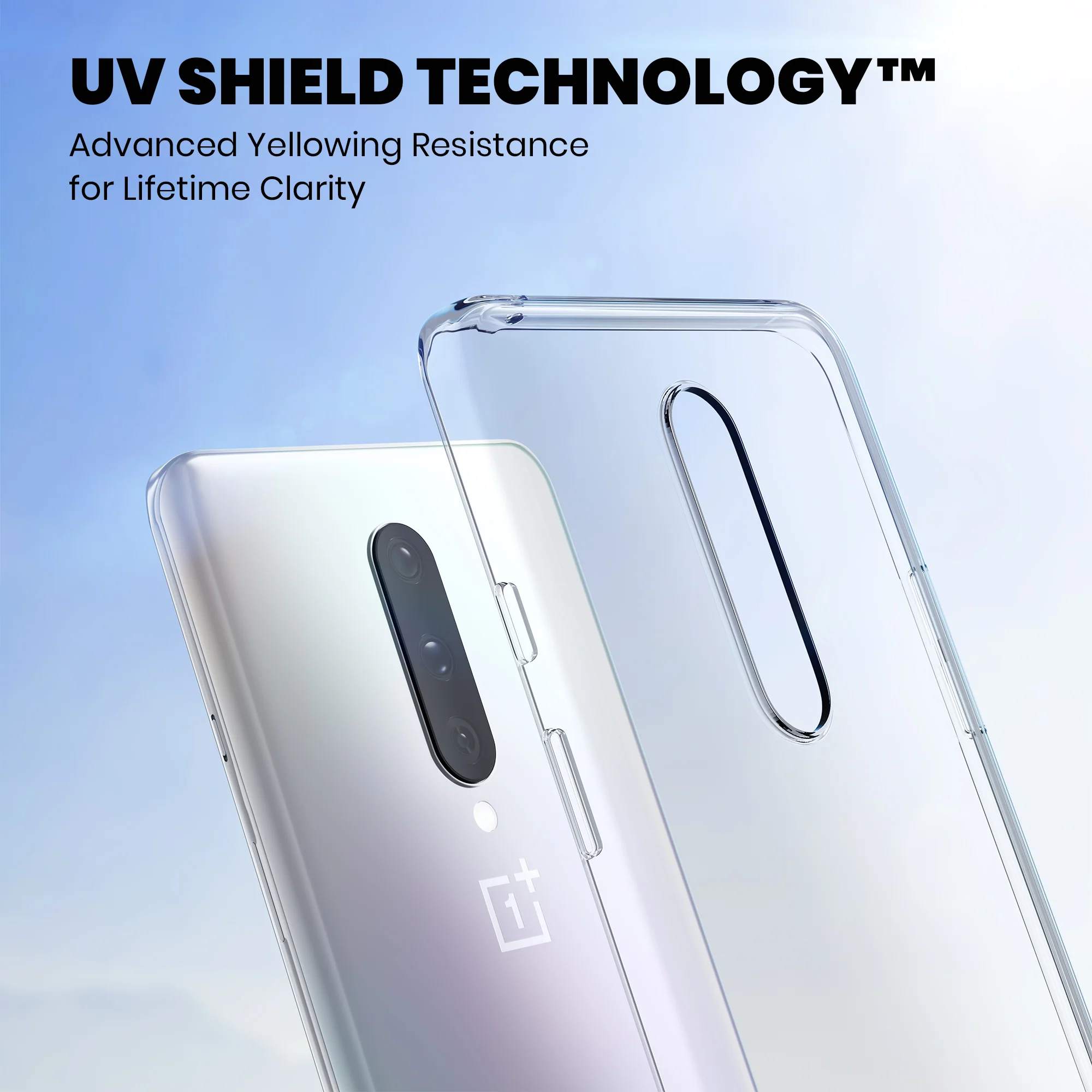 Anti-Yellow Clear Case - OnePlus 8 Pro - Image 3