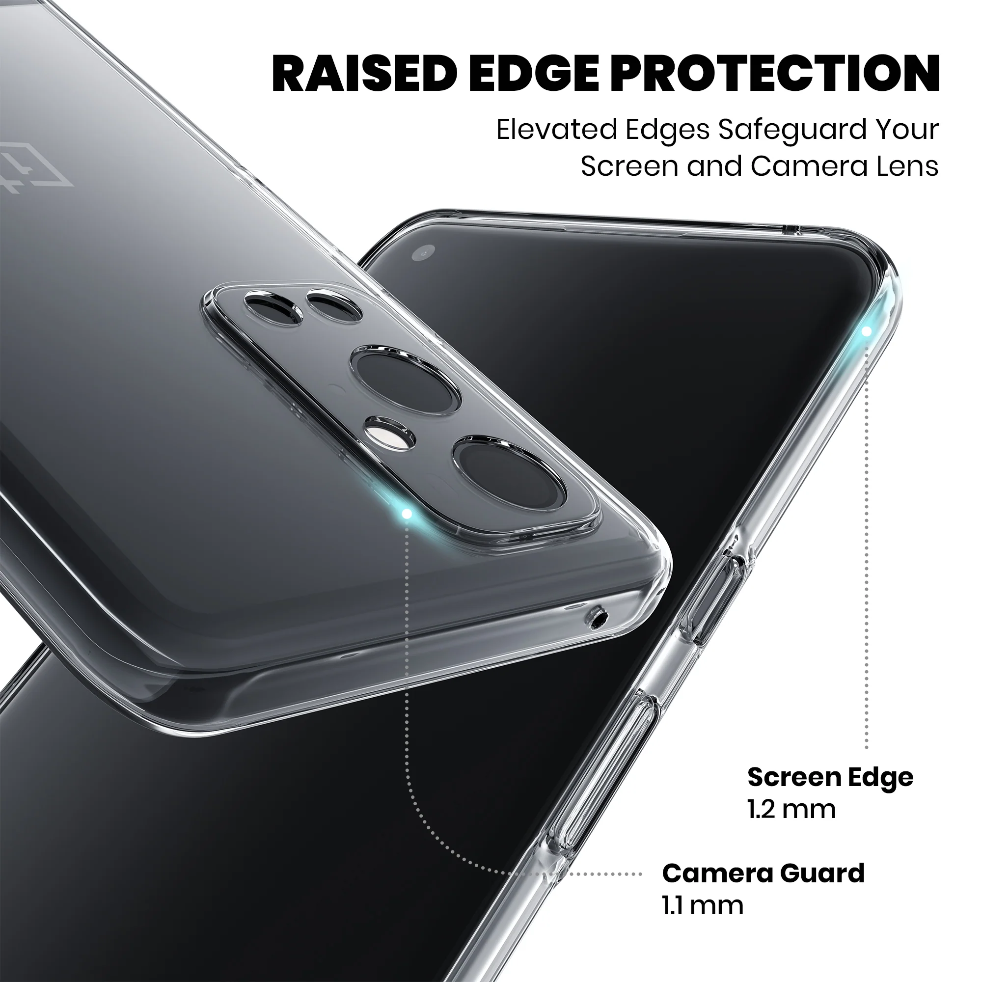 Anti-Yellow Clear Case - OnePlus 9 - Image 6