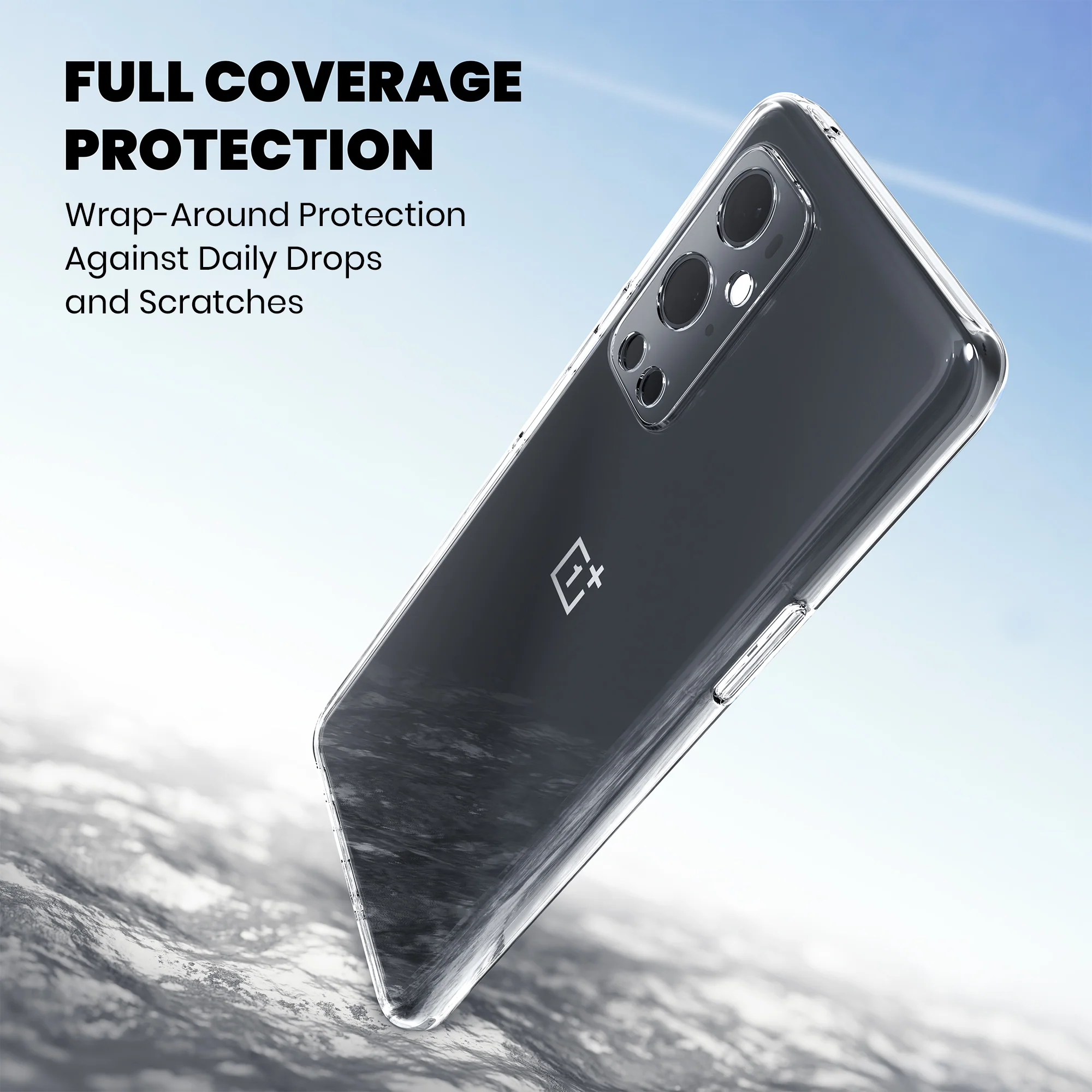 Anti-Yellow Clear Case - OnePlus 9R - Image 5