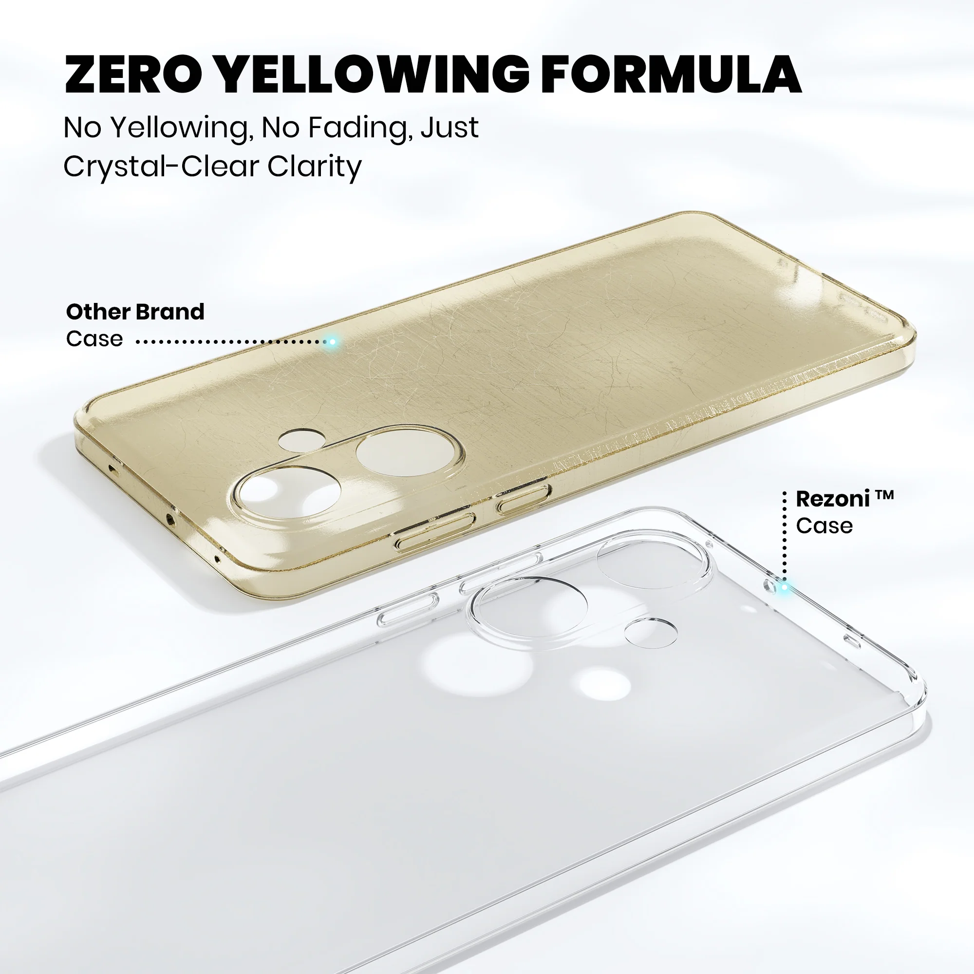 Anti-Yellow Clear Case - OnePlus Nord 2T - Image 4