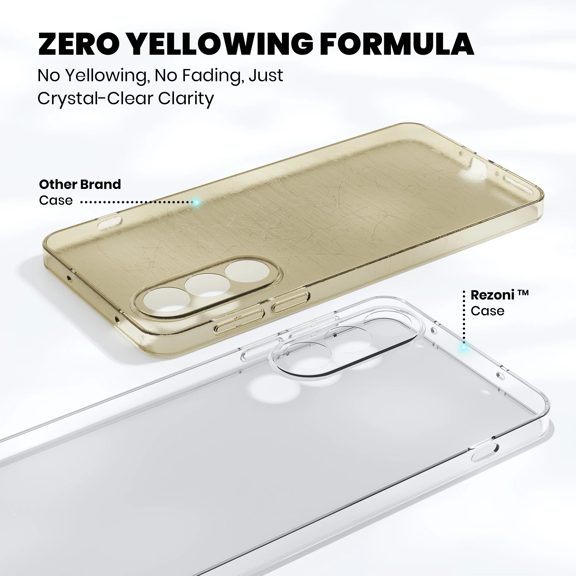 Anti-Yellow Clear Case - OnePlus Nord CE - Image 4