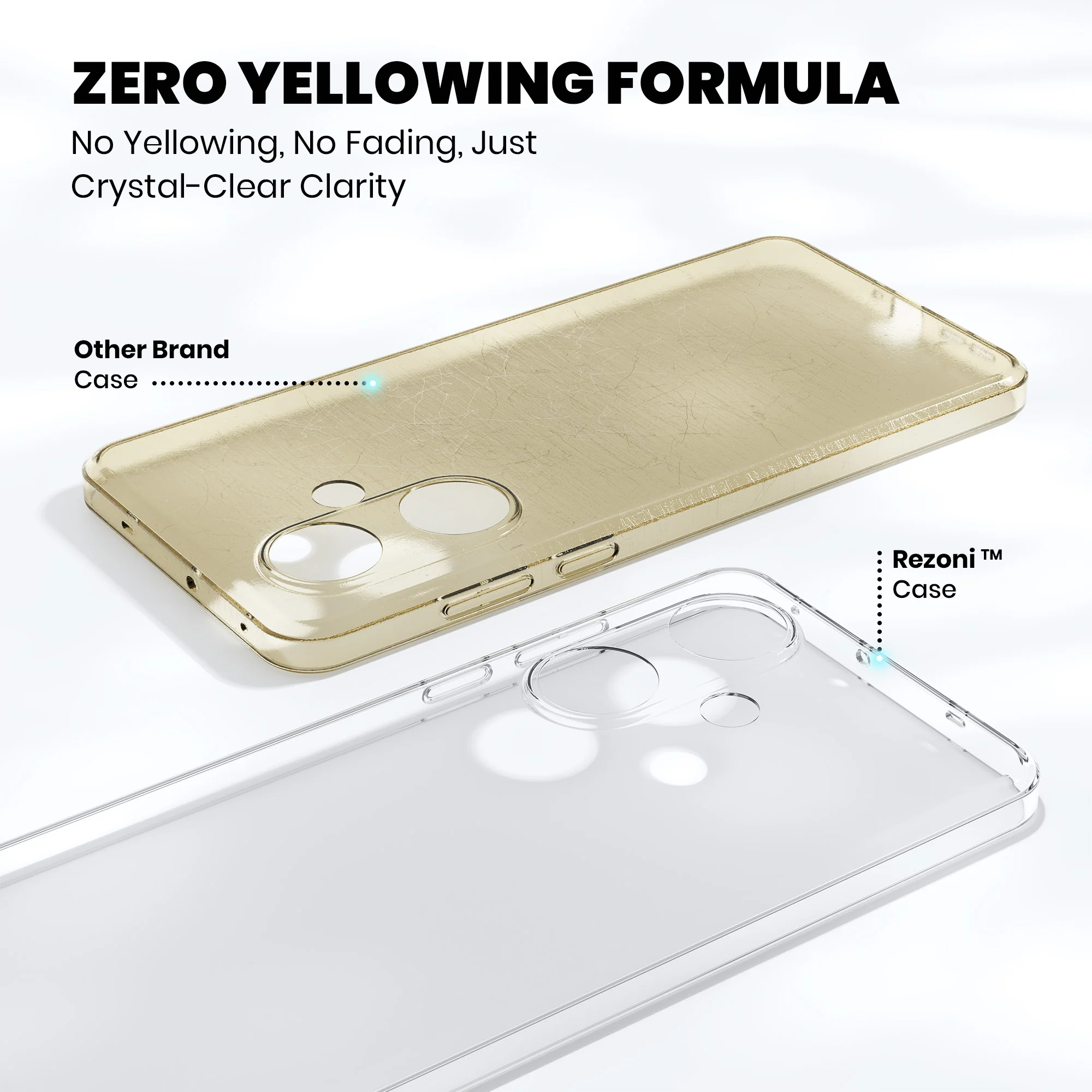 Anti-Yellow Clear Case - OnePlus Nord CE 5 - Image 4