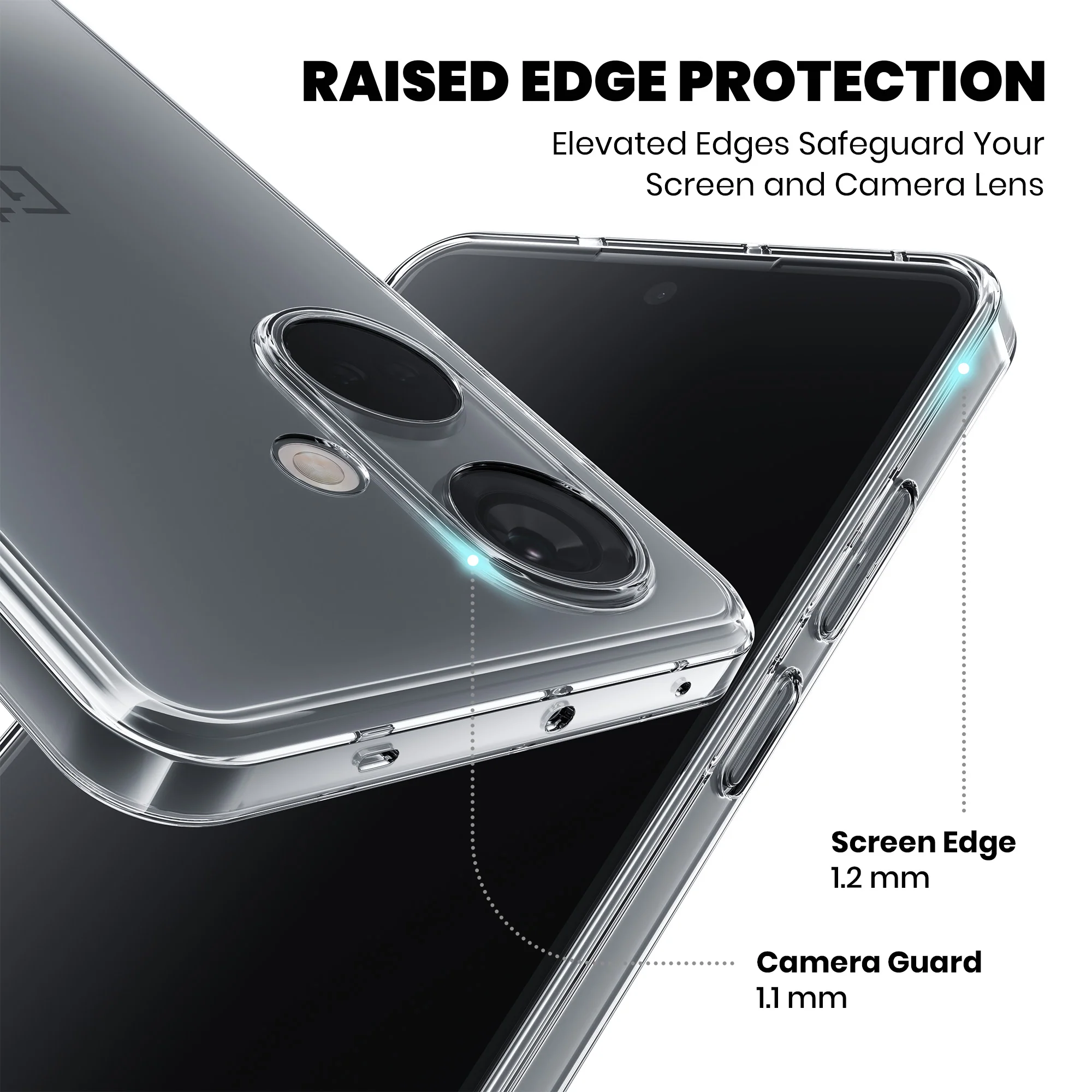 Anti-Yellow Clear Case - OnePlus Nord CE 5 - Image 6
