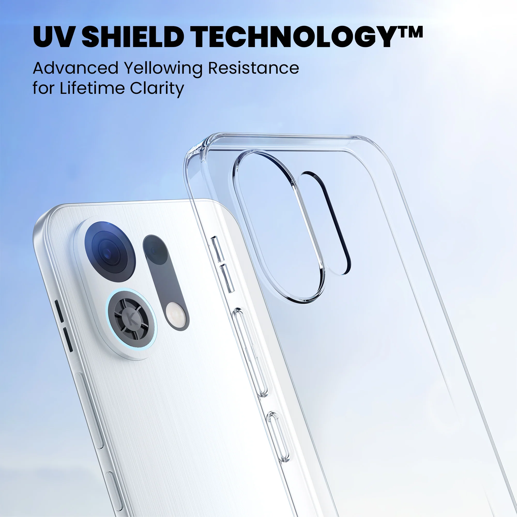 Anti-Yellow Clear Case Oppo A Series - Image 131
