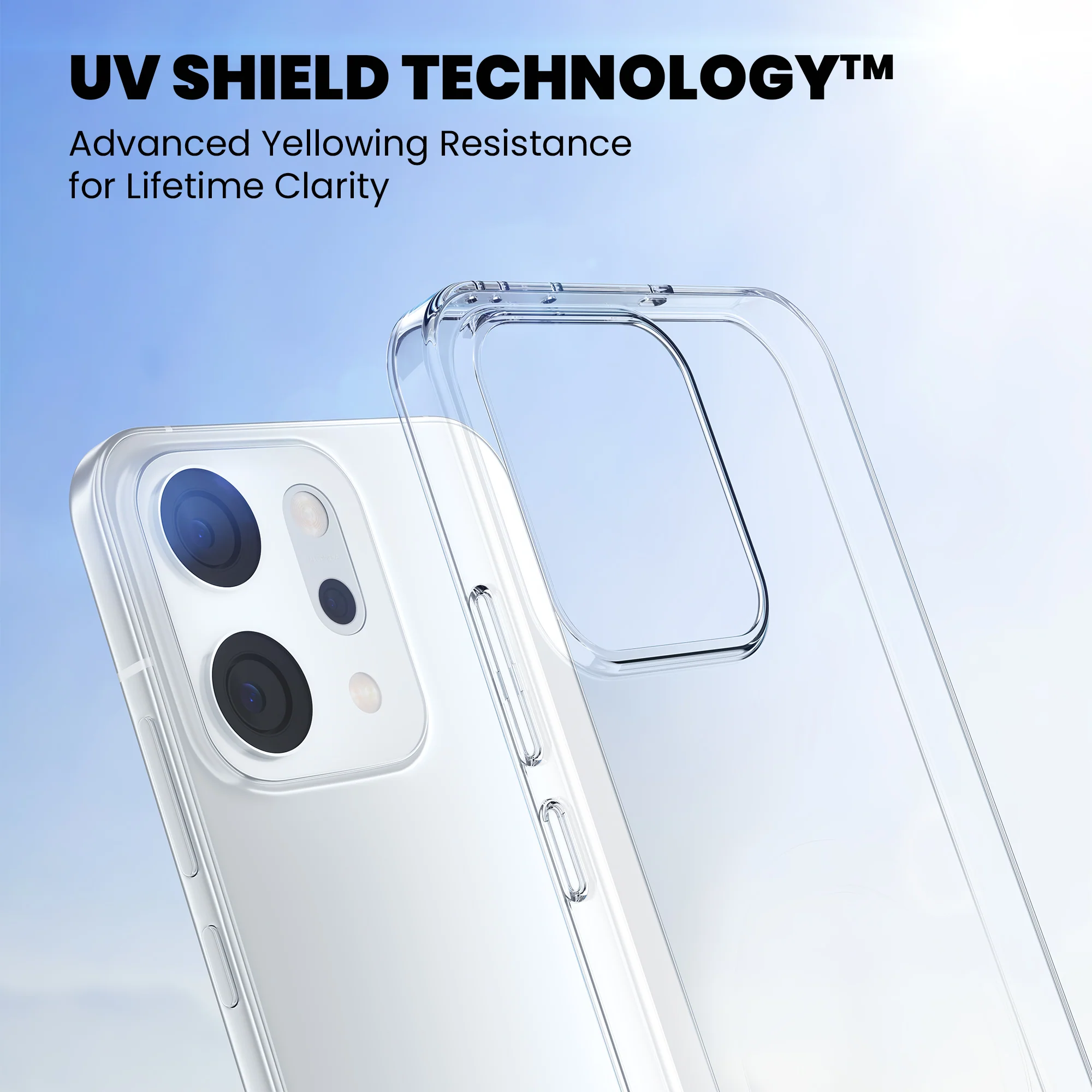 Anti-Yellow Clear Case Oppo A Series - Image 147