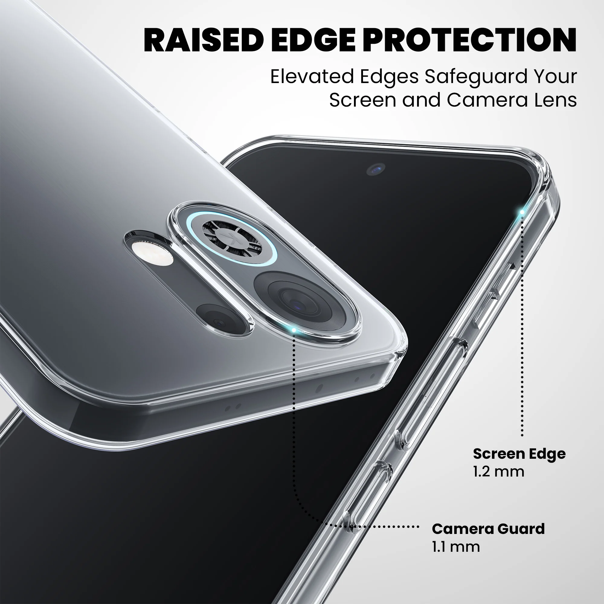 Anti-Yellow Clear Case Oppo A Series - Image 158