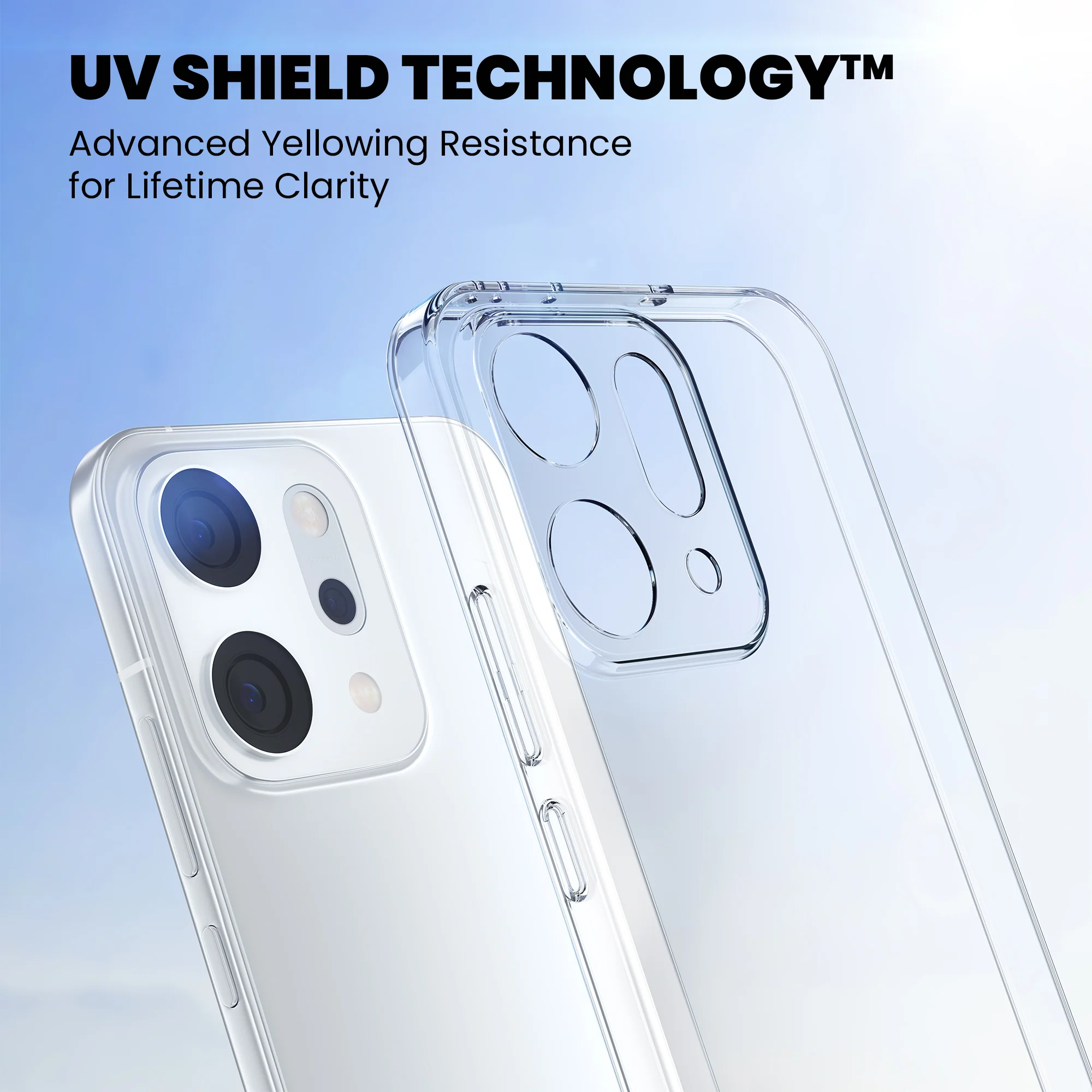 Anti-Yellow Clear Case Oppo F Series - Image 107