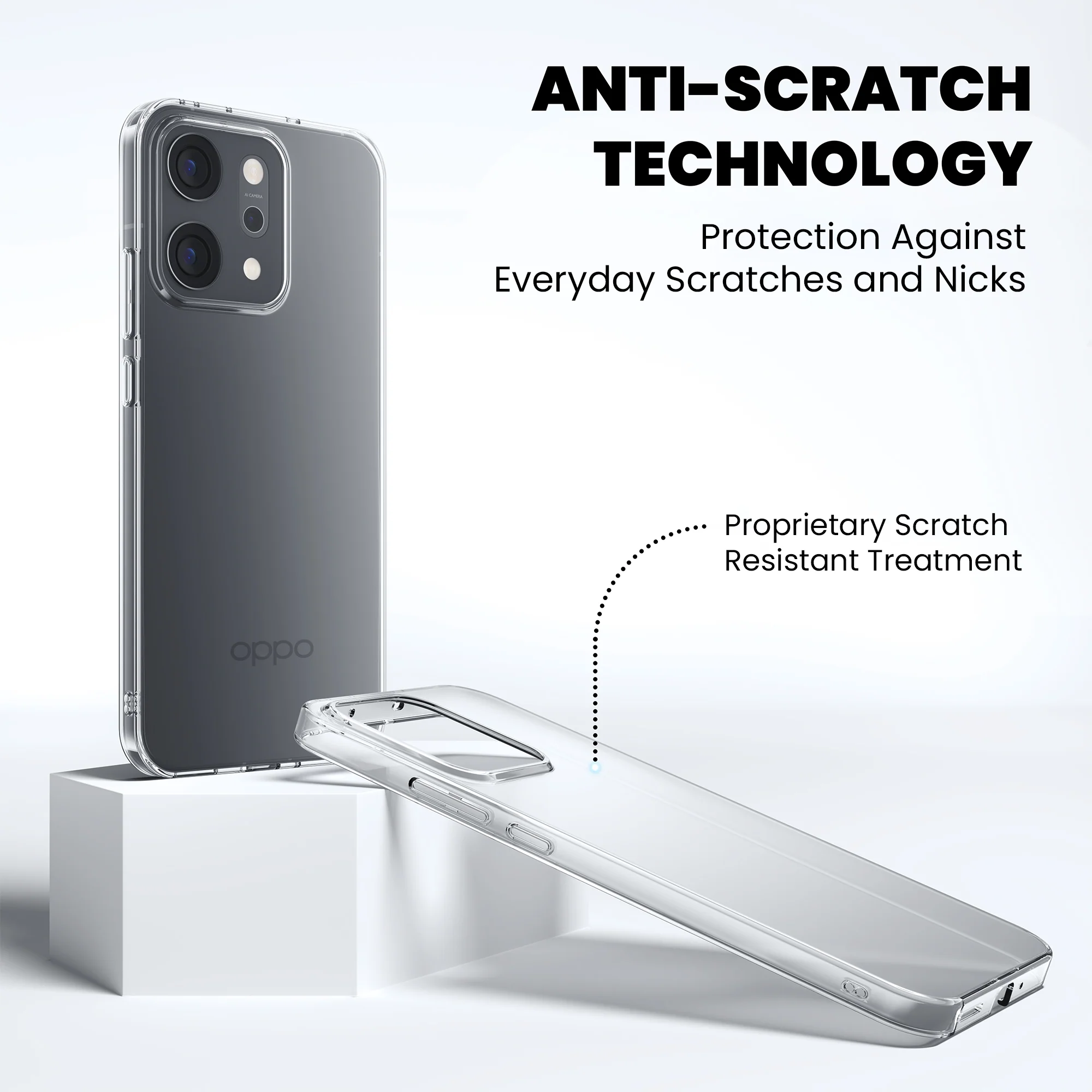 Anti-Yellow Clear Case Oppo F Series - Image 127