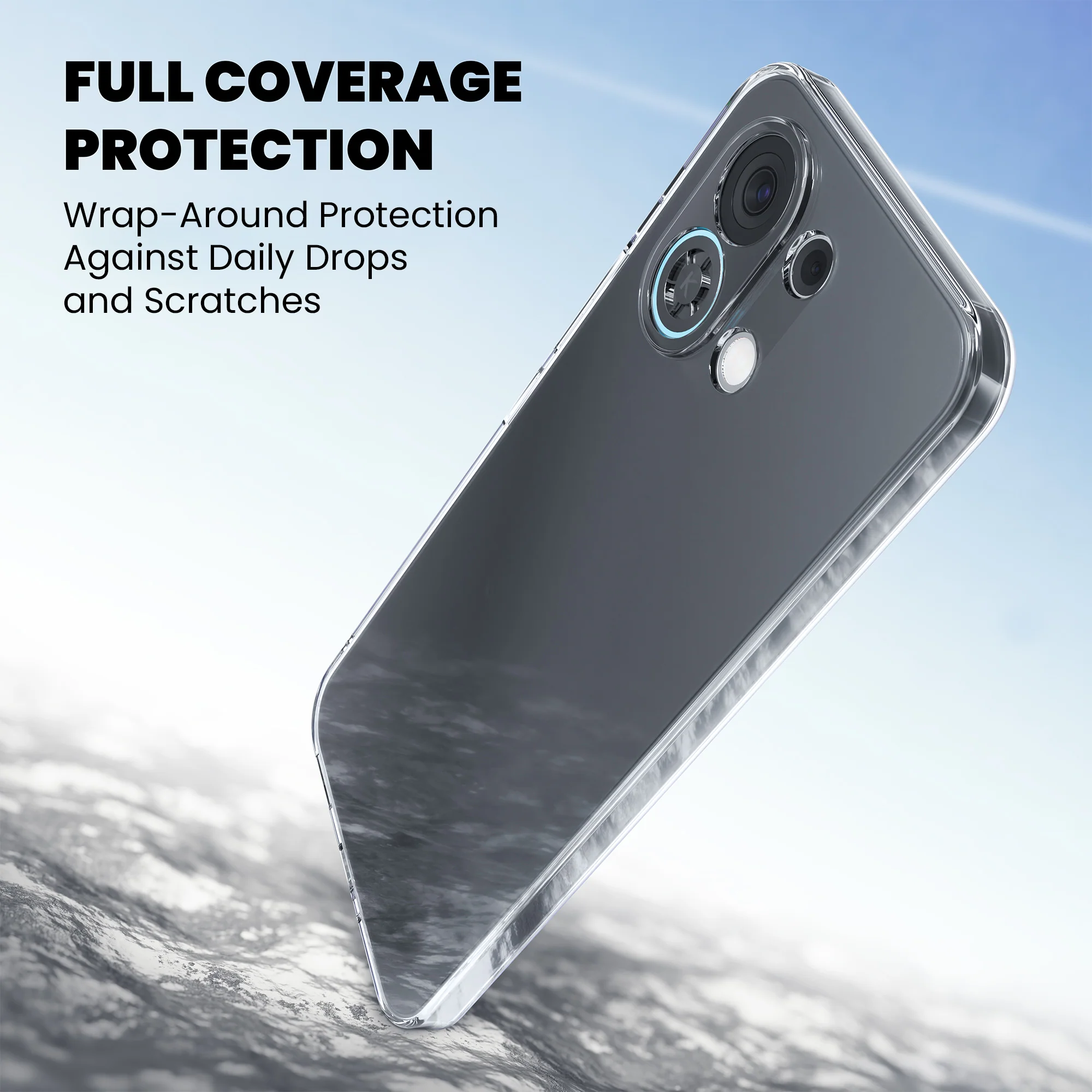 Anti-Yellow Clear Case Oppo F Series - Image 93
