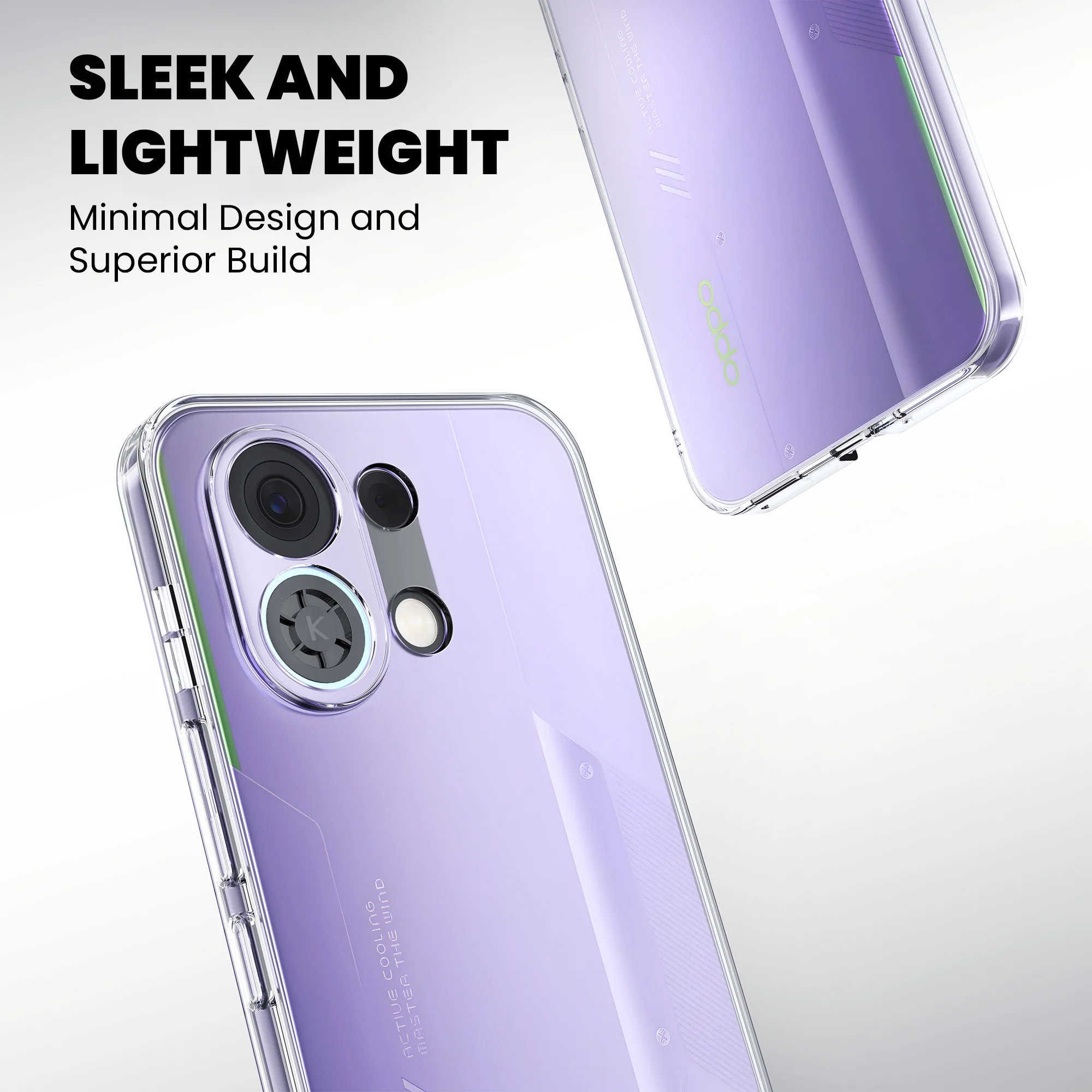 Anti-Yellow Clear Case Oppo K Series - Image 10